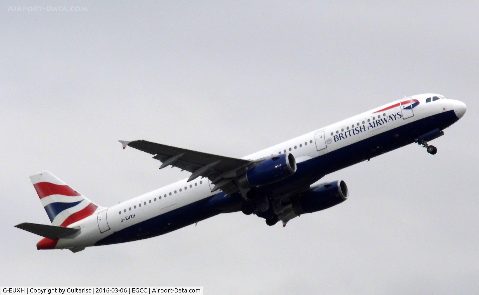 G-EUXH, 2004 Airbus A321-231 C/N 2363, At Manchester