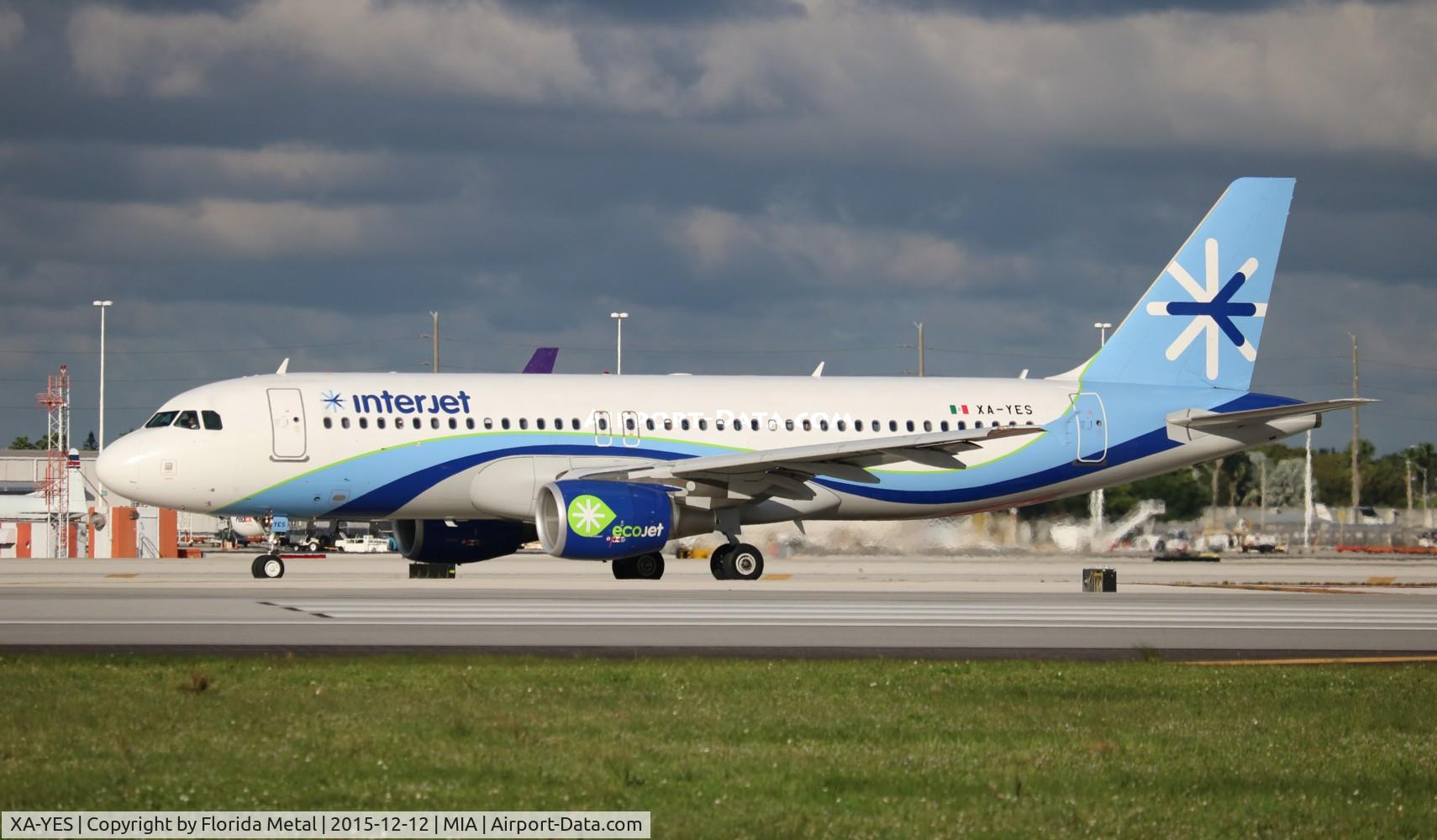 XA-YES, 2011 Airbus A320-214 C/N 4933, Interjet