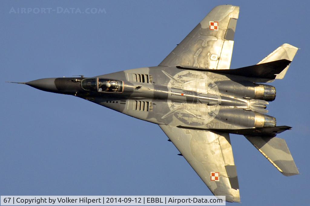 67, Mikoyan-Gurevich MiG-29 C/N 2960526367/3814, MiG-29A