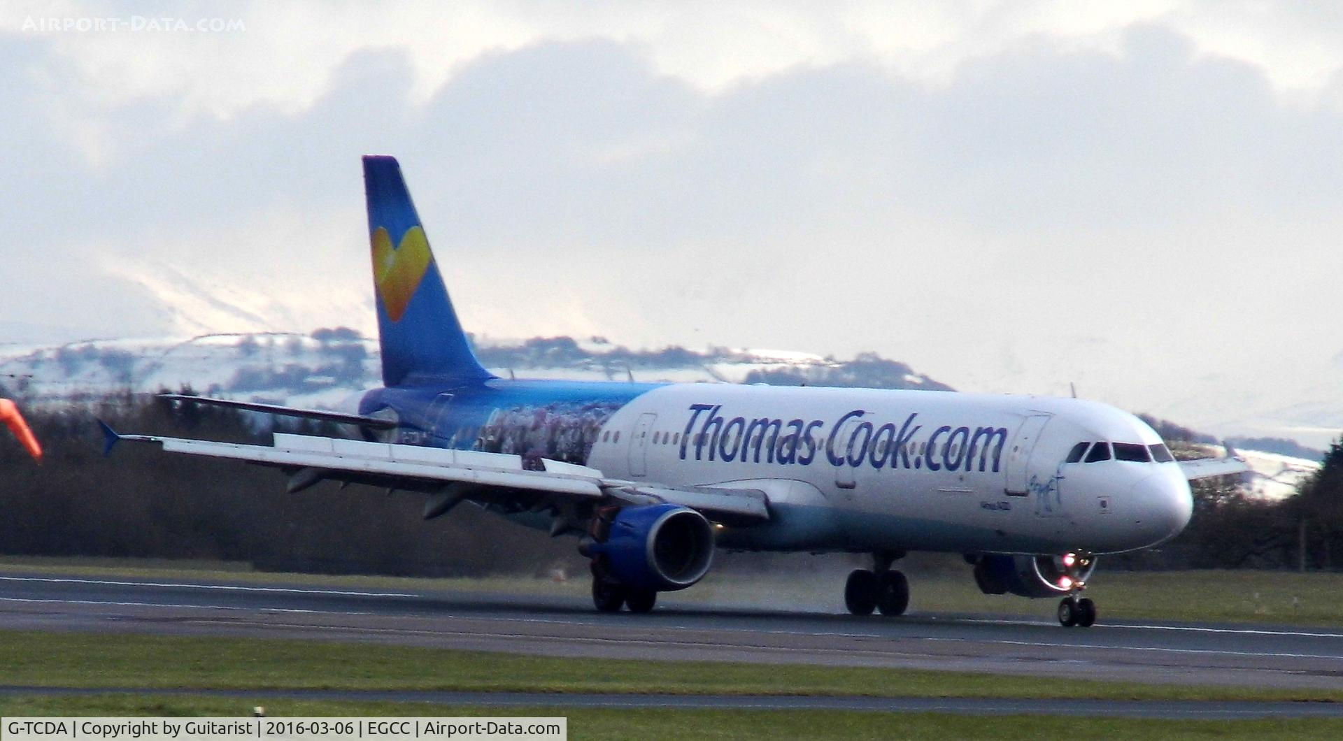 G-TCDA, 2003 Airbus A321-211 C/N 2060, At Manchester
