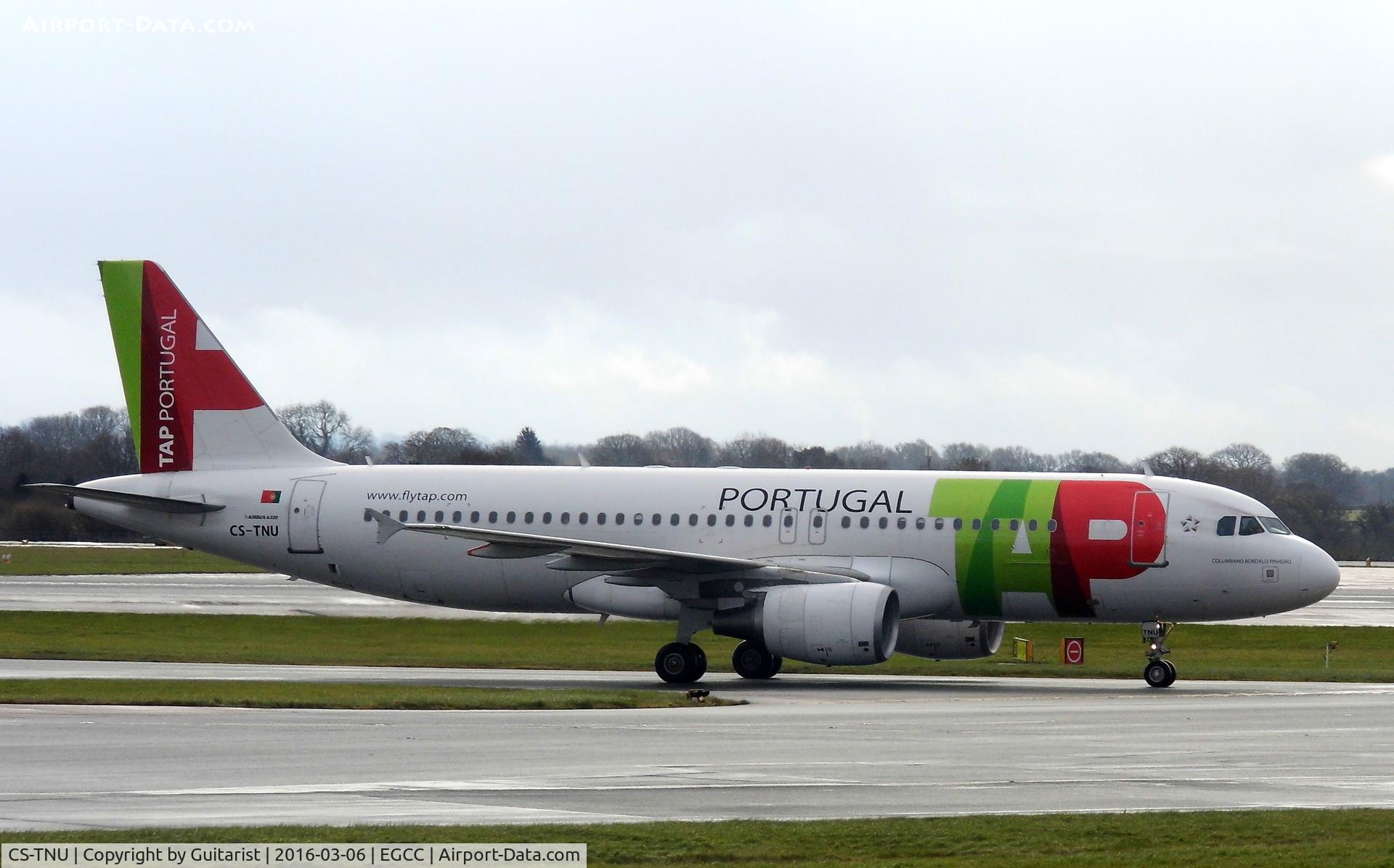 CS-TNU, 2009 Airbus A320-214 C/N 4106, At Manchester