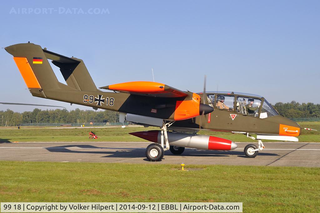 99 18, 1971 North American OV-10B Bronco C/N 338-3, at ebbl