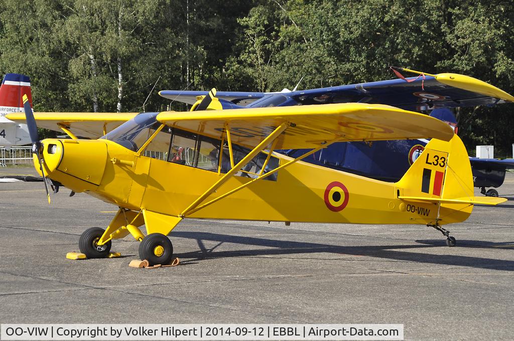 OO-VIW, Piper L-18C Super Cub (PA-18-95) C/N 18-1544, at ebbl