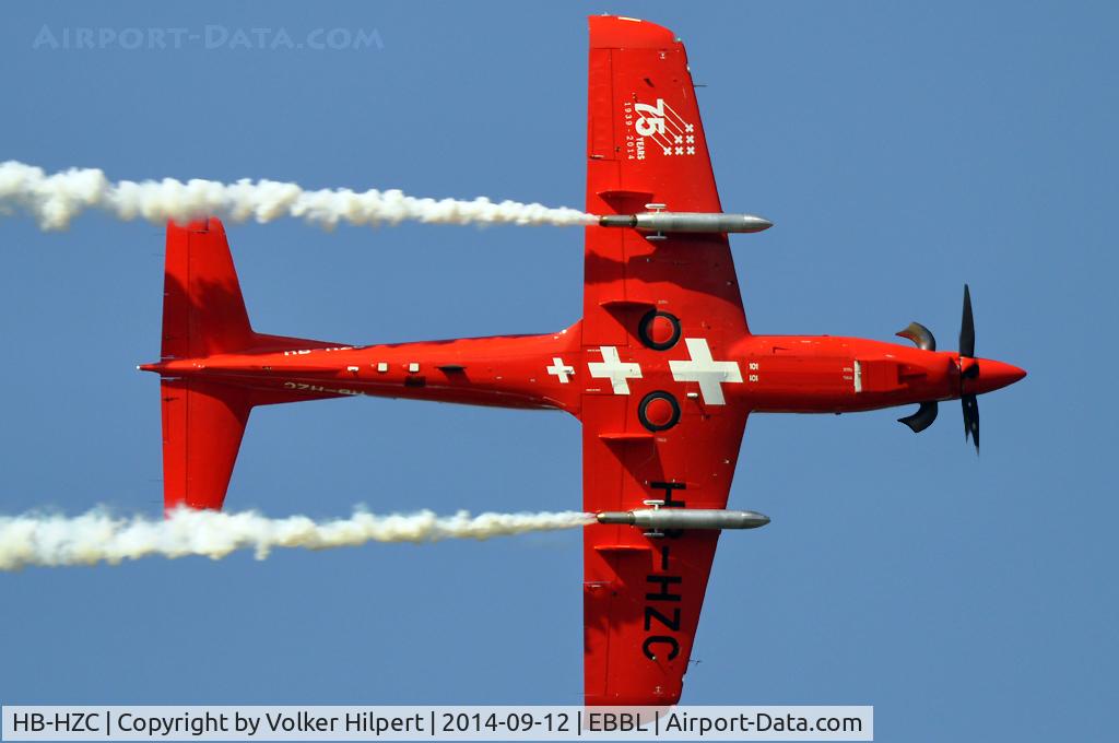 HB-HZC, 2005 Pilatus PC-21 C/N 101, at ebbl