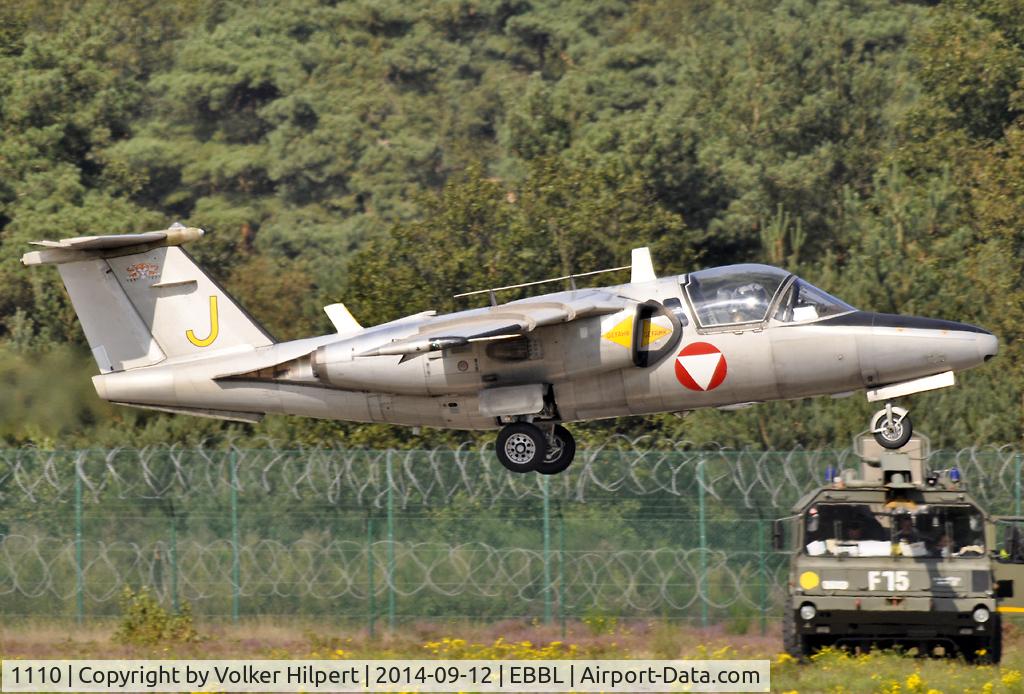 1110, Saab 105OE C/N 105410, at ebbl