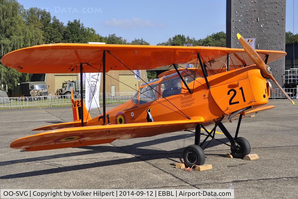 OO-SVG, 1951 Stampe-Vertongen SV-4B C/N 1163, at ebbl