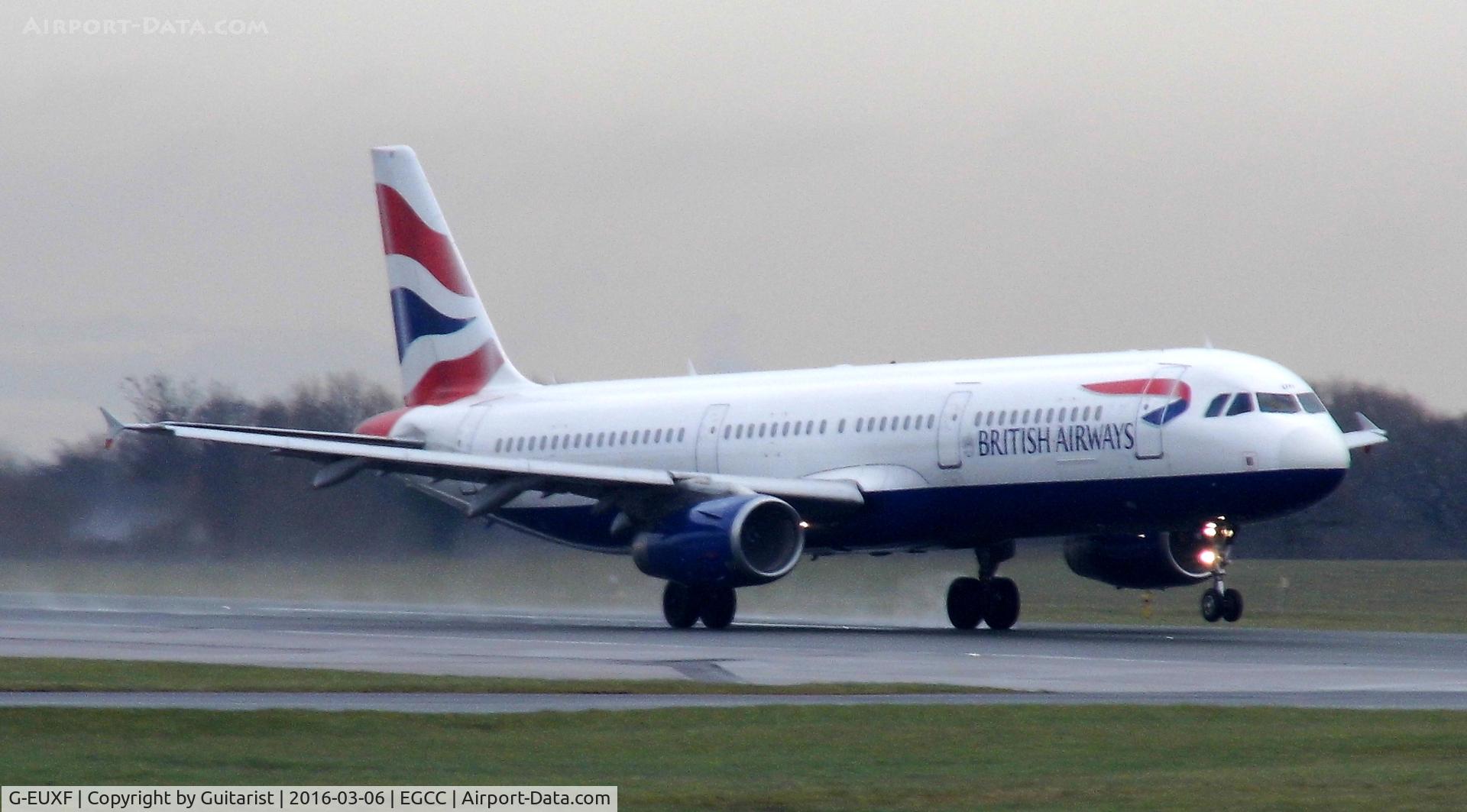 G-EUXF, 2004 Airbus A321-231 C/N 2324, At Manchester