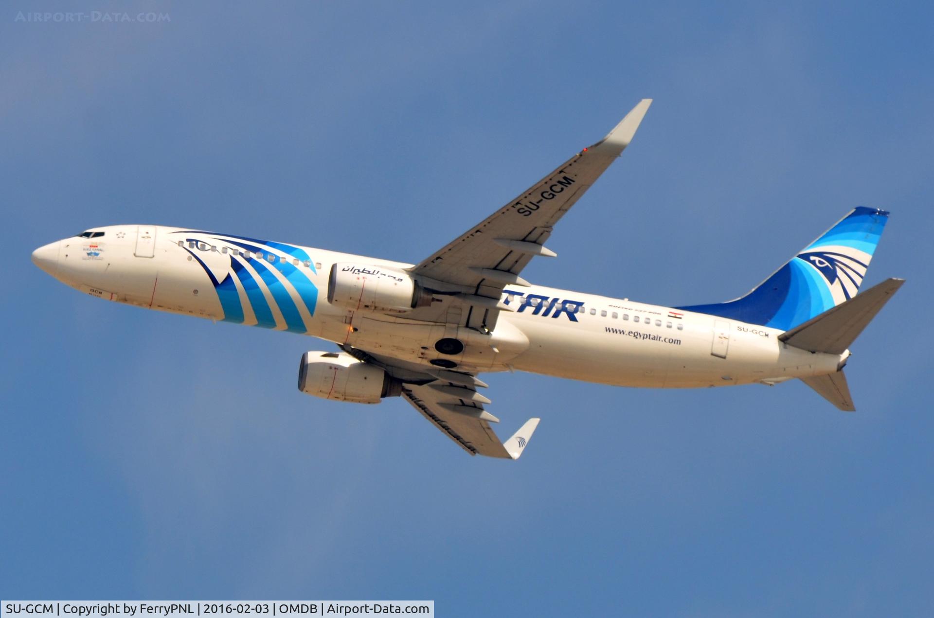 SU-GCM, 2006 Boeing 737-866 C/N 35558, Egyptair B738 starting its trip to Cairo.