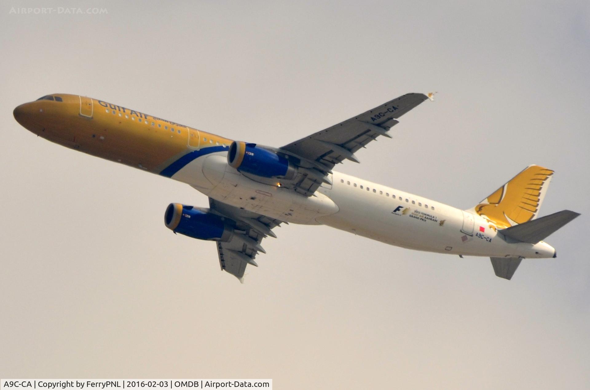 A9C-CA, 2012 Airbus A321-231 C/N 5025, Gulf Air A321