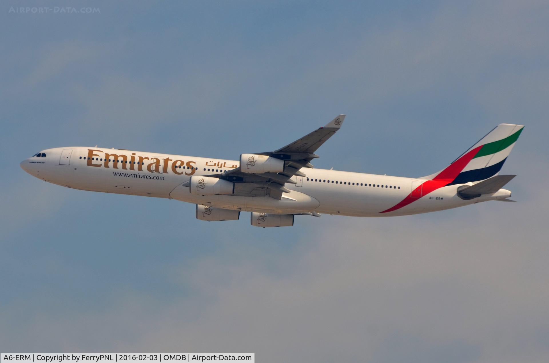 A6-ERM, 1998 Airbus A340-313X C/N 236, Emirates A343.