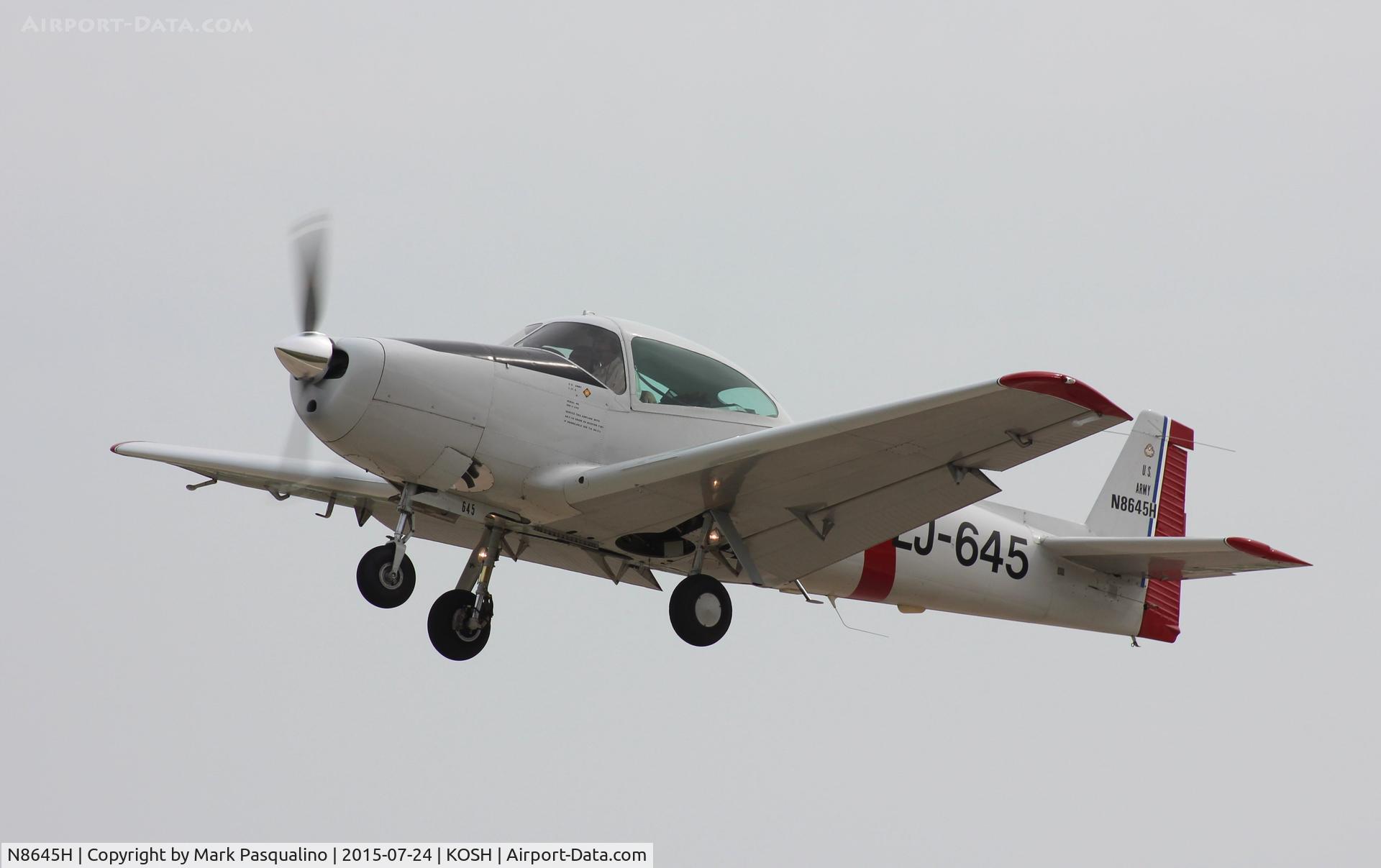 N8645H, 1947 North American Navion C/N NAV-4-645, North American Navion
