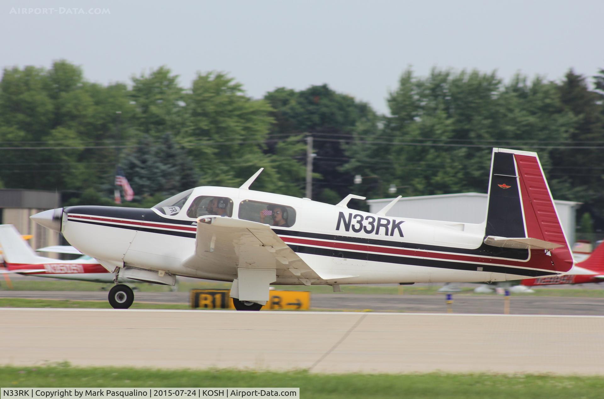 N33RK, 1988 Mooney M20K C/N 25-1160, Mooney M20K