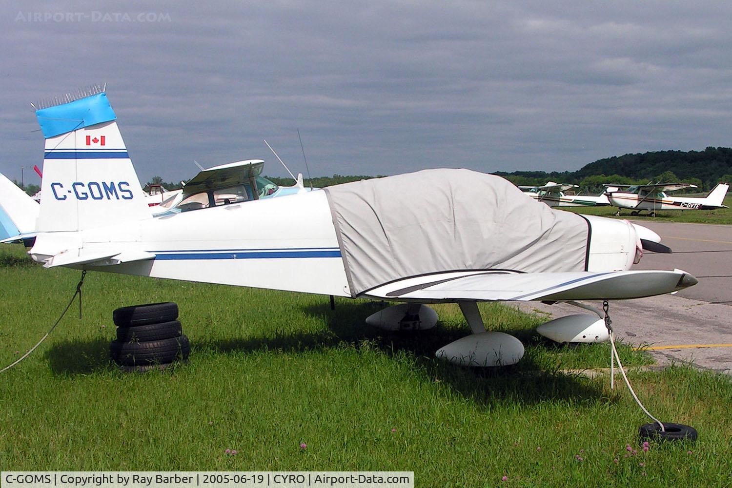 C-GOMS, 1970 American Aviation AA-1 C/N AA1-0384, American Aviation  AA-1 Yankee [AA1-0384] Rockcliffe~C 19/06/2005