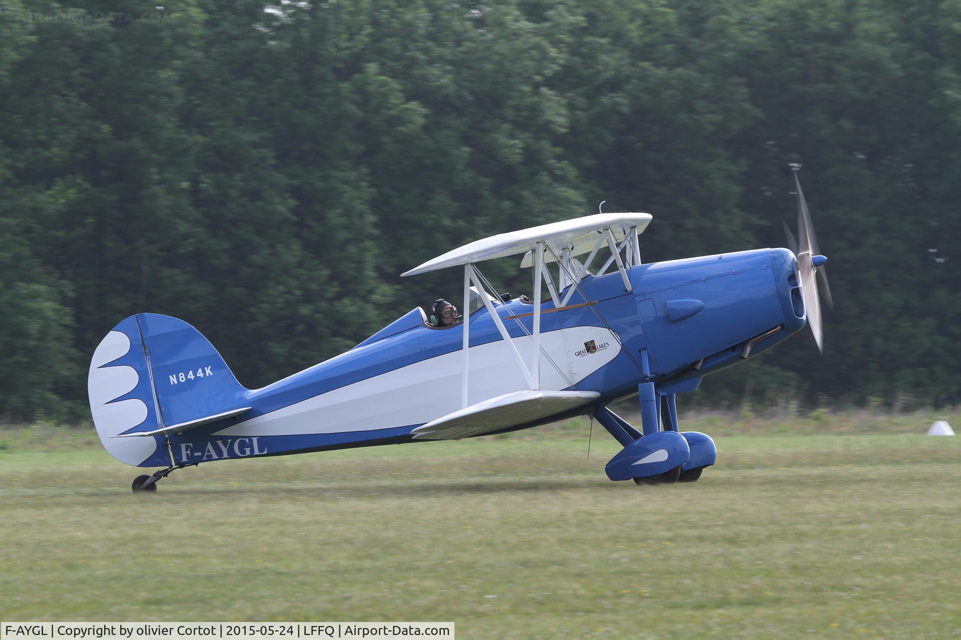 F-AYGL, 1930 Great Lakes 2T-1A Sport Trainer C/N 91, Ferte Alais 2015