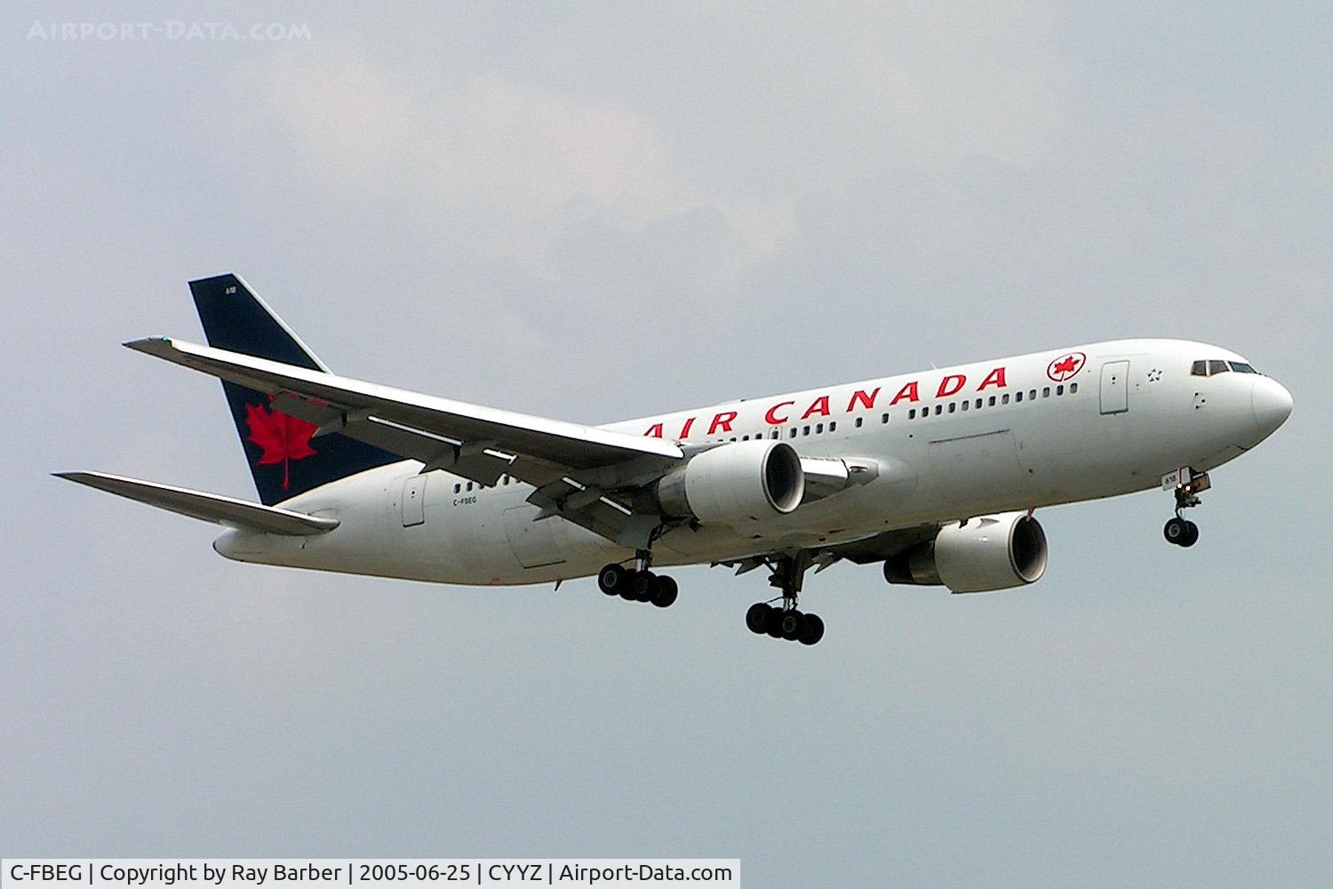 C-FBEG, 1989 Boeing 767-233/ER C/N 24324, Boeing 767-233ER [24324] (Air Canada) Toronto-Pearson International~C 25/06/2005