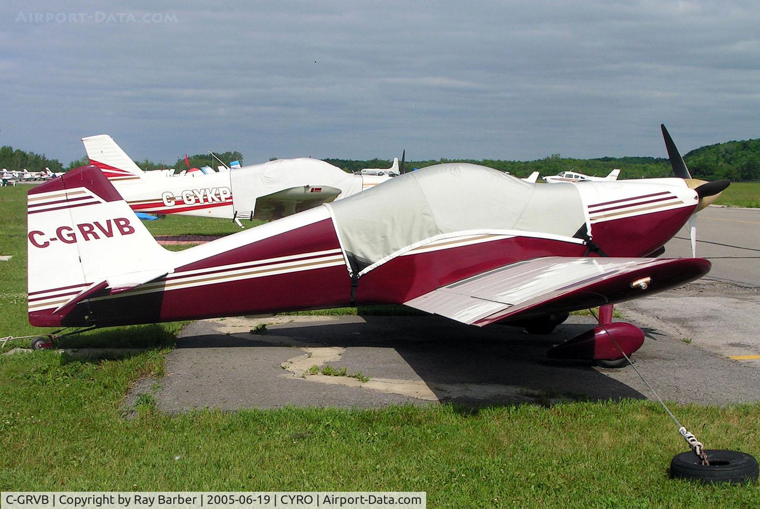 C-GRVB, 1999 Vans RV-6 C/N 21189, Van's RV-6 [21189] Rockcliffe~C 19/06/2005