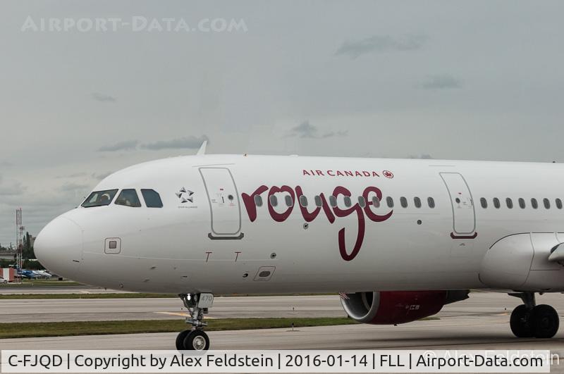 C-FJQD, 2015 Airbus A321-211 C/N 6884, Ft. Lauderdale