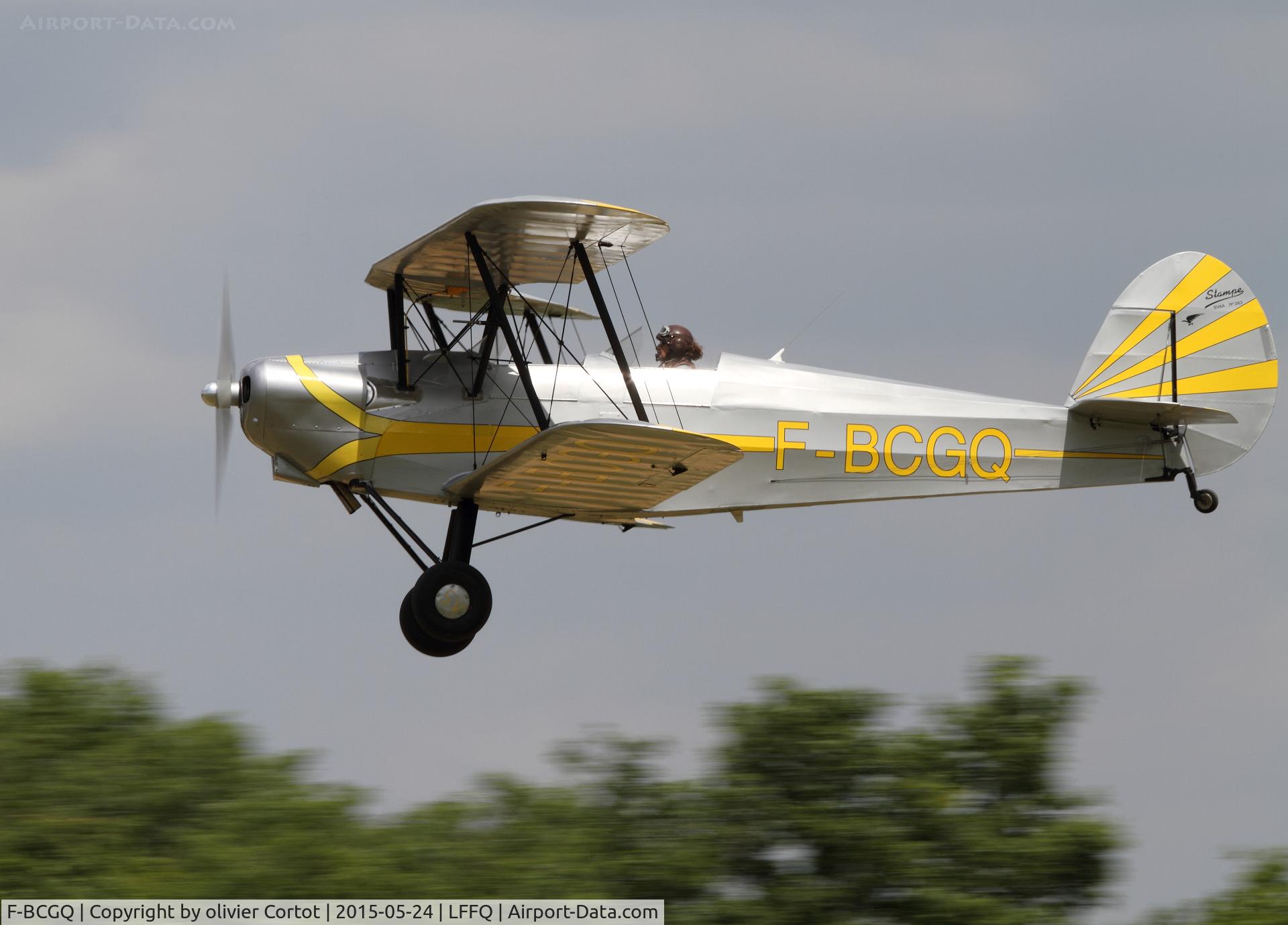 F-BCGQ, Stampe-Vertongen SV-4A C/N 263, Ferte Alais 2015