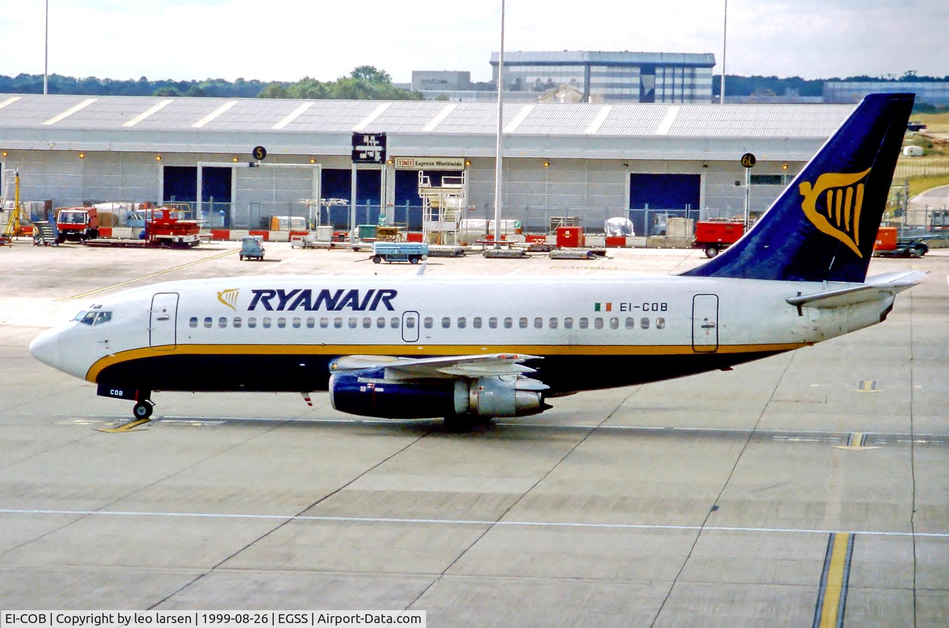 EI-COB, 1981 Boeing 737-230 C/N 22124, Stanstedt 26.8.99