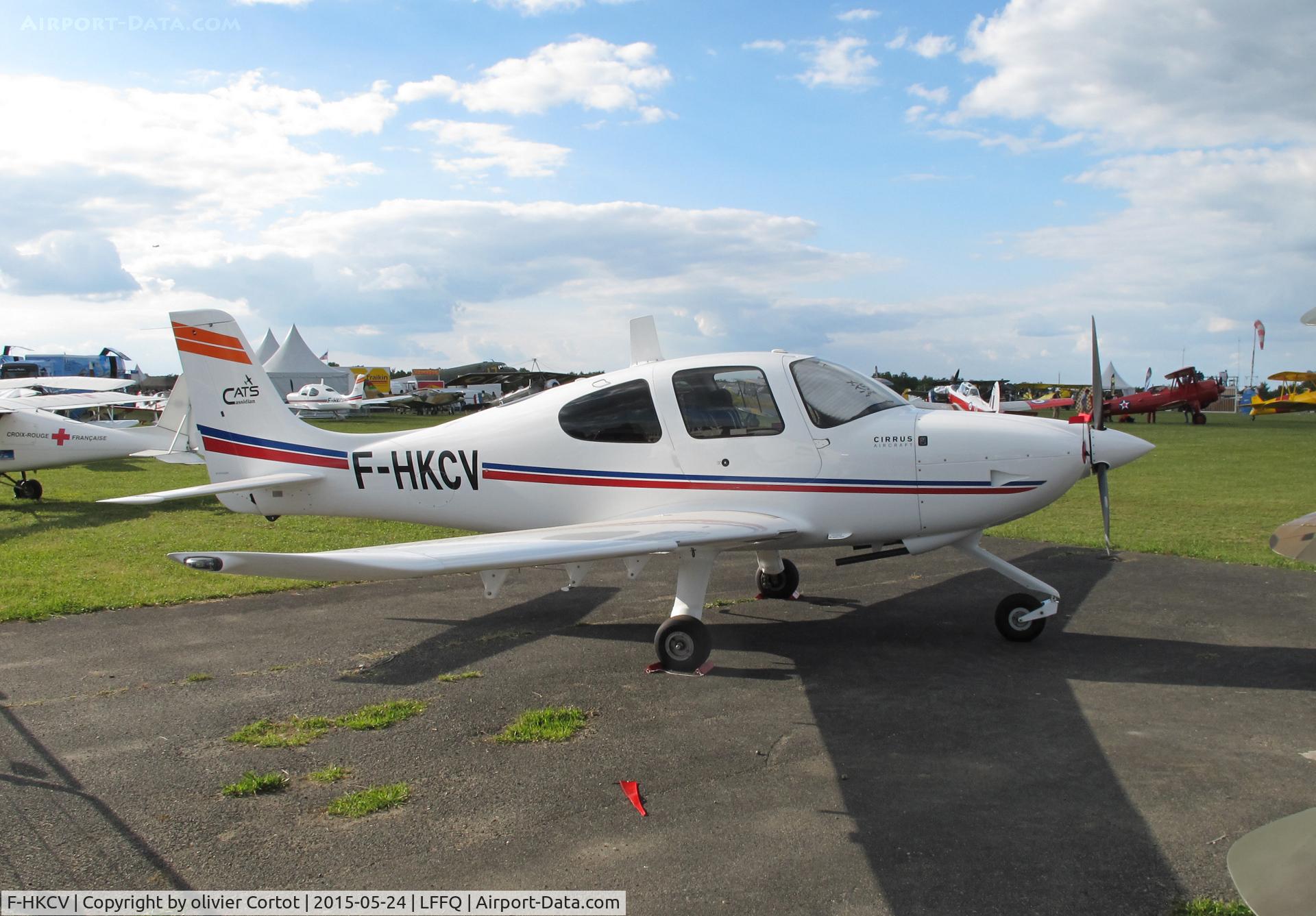 F-HKCV, 2012 Cirrus SR20 C/N 2214, static display