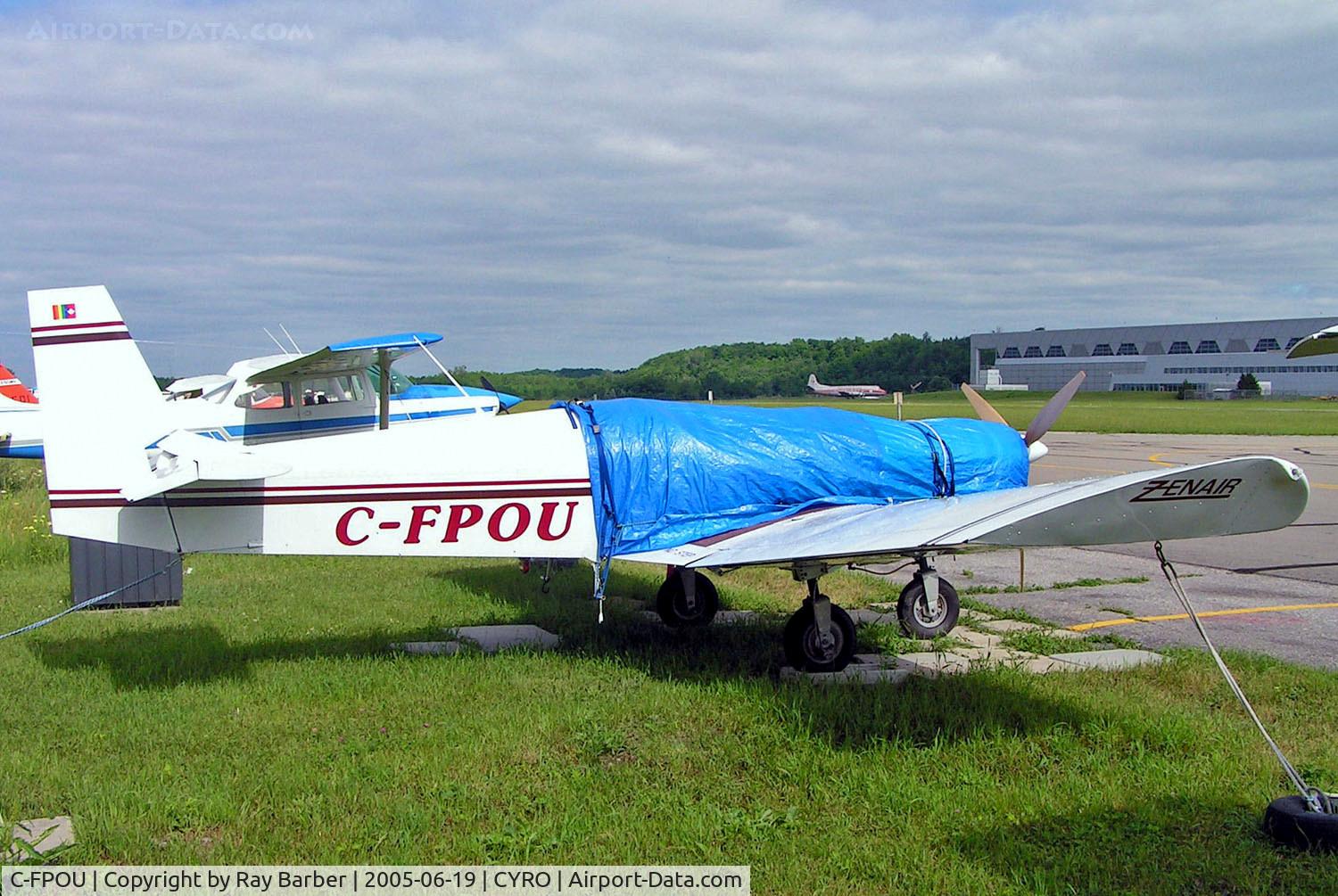 C-FPOU, 1993 Zenair CH-601A Zodiac C/N 6-1914, Zenair CH.601A Zodiac [6-1914] Rockcliffe~C 19/06/2005