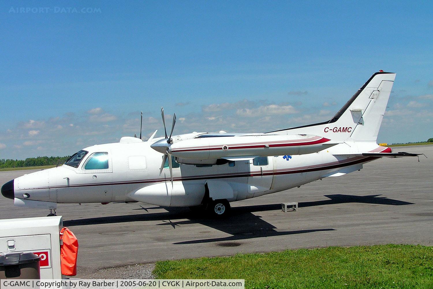 C-GAMC, 1980 Mitsubishi MU-2B-60 Marquise C/N 785SA, Mitsubishi MU-2B-60 Marquise [785SA] (Thunder Airlines) Kingston~C 20/06/2005