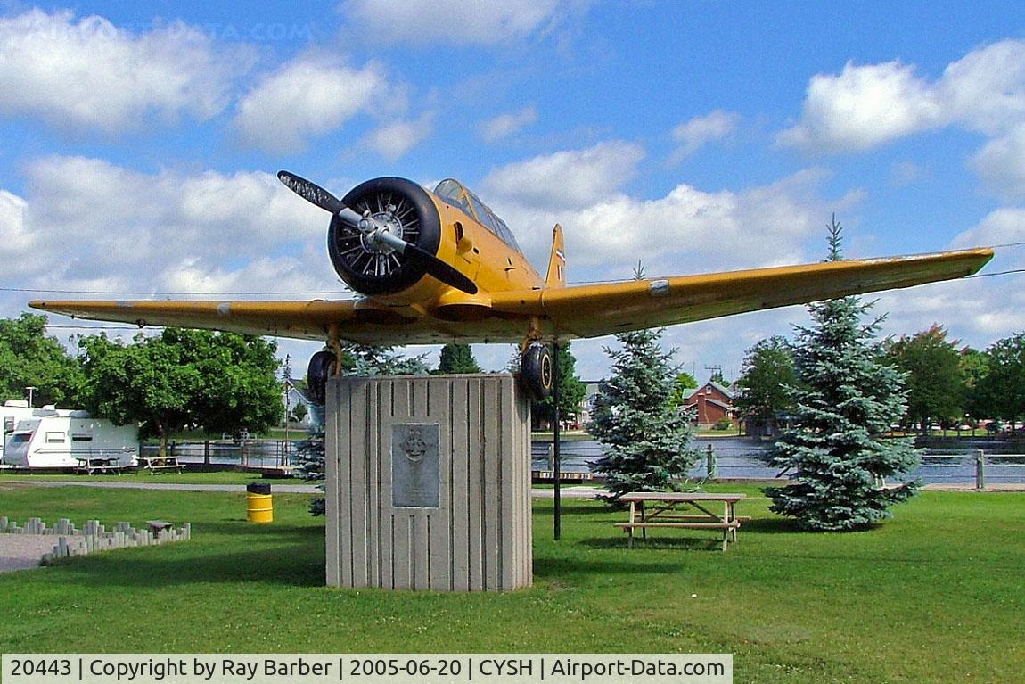 20443, Canadian Car & Foundry T-6J Harvard Mk.4 C/N CCF4-234, Canadian Car & Foundry T-6J Harvard IV [CCF4-234] Victoria Park Smith Falls Montague~C 20/06/2005