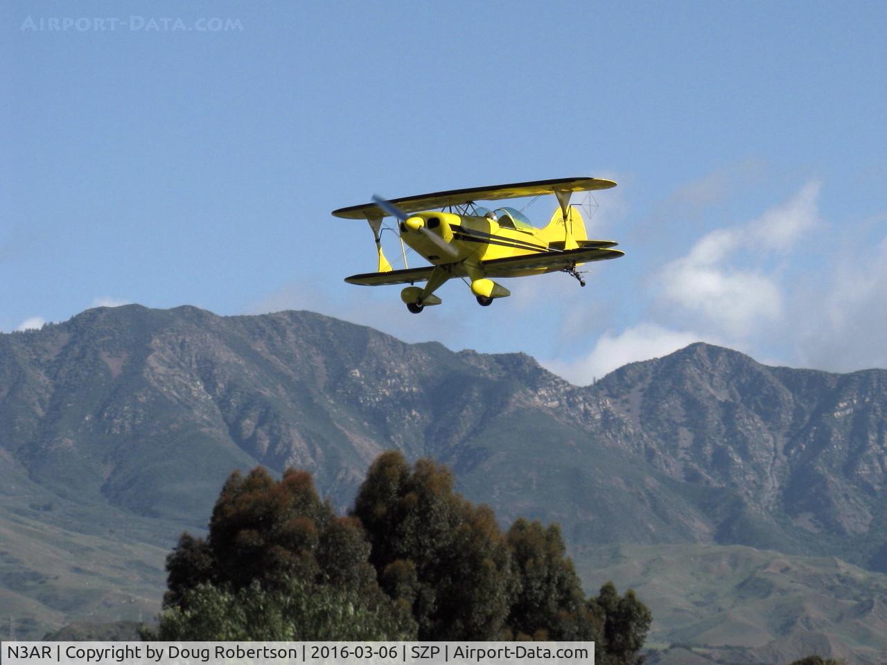 N3AR, 1974 Pitts S-1S Special C/N 10, 1974 Russell PITTS S-1S SPECIAL, Lycoming O&VO-360 180 Hp, on final Rwy 22