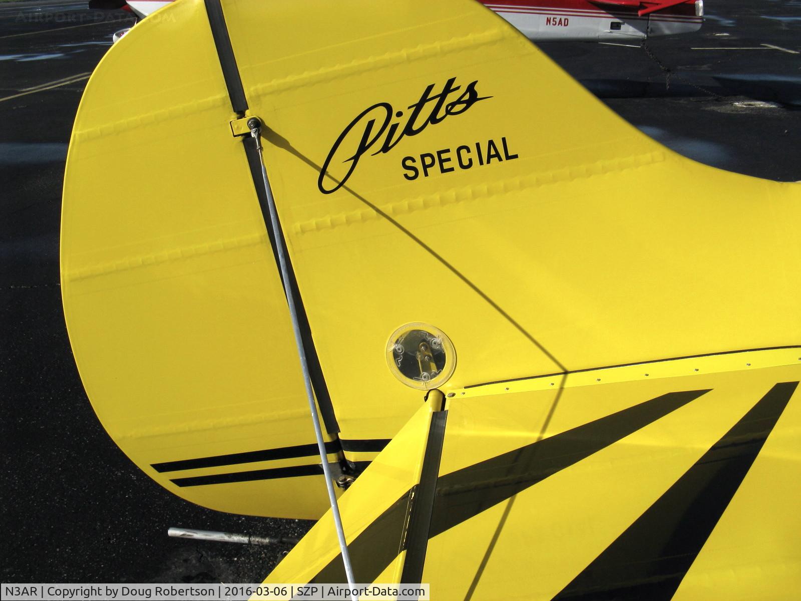 N3AR, 1974 Pitts S-1S Special C/N 10, 1974 Russell PITTS S-1S SPECIAL, Lycoming O&VO-360 180 Hp, logo
