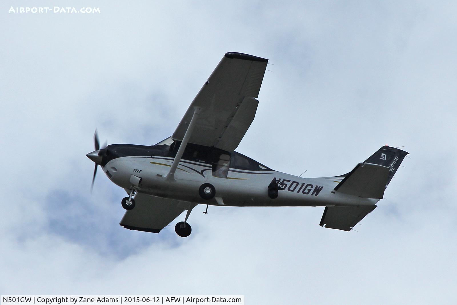 N501GW, 2014 Cessna T206H Turbo Stationair C/N T20609157, Departing Alliance Airport - Fort Worth, Texas