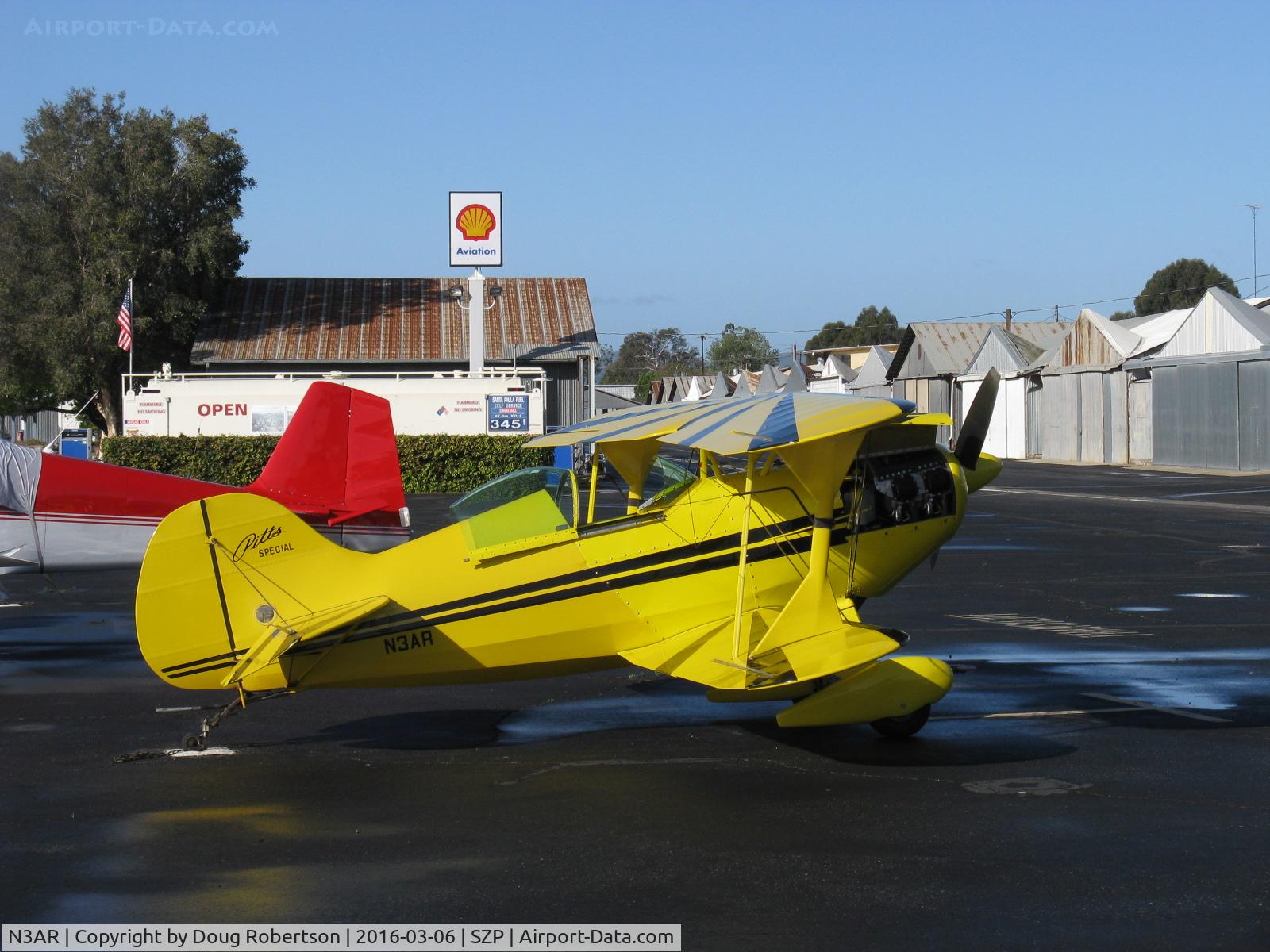 N3AR, 1974 Pitts S-1S Special C/N 10, 1974 Russell PITTS S-1S SPECIAL, Lycoming O&VO-360 180 Hp, classic Experimental class biplane
