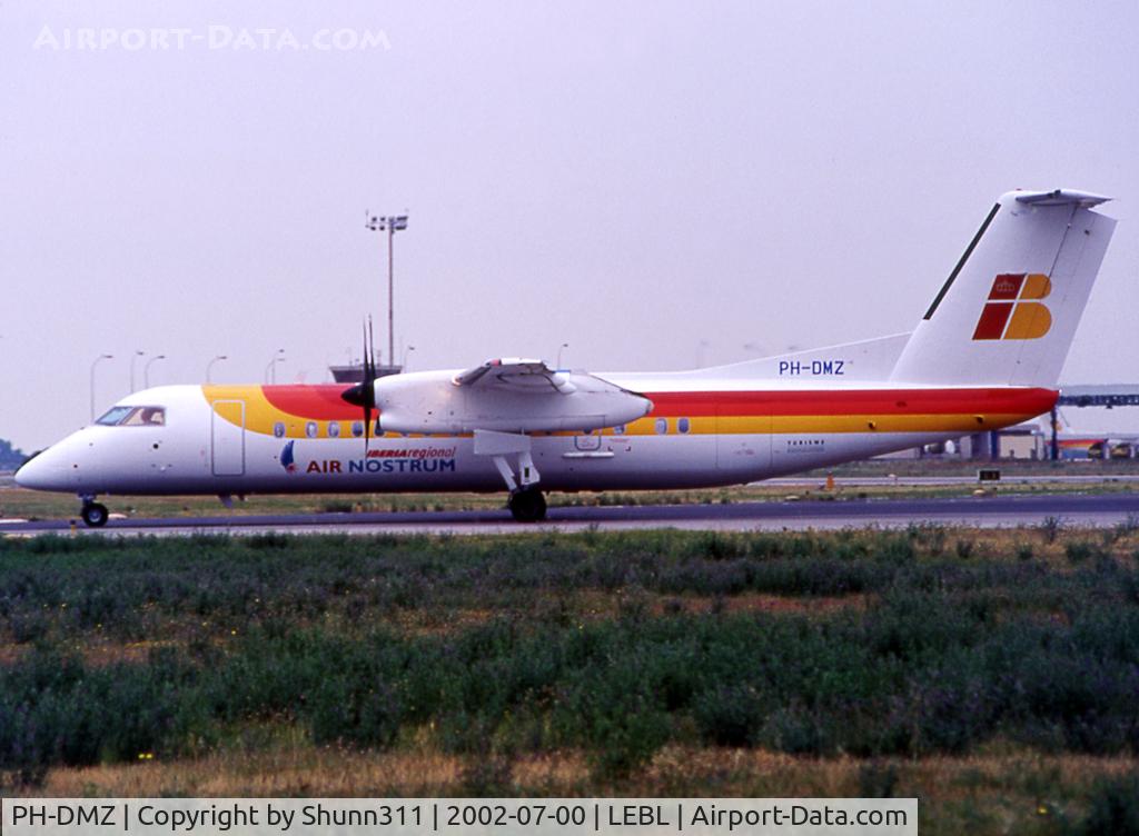 PH-DMZ, 2001 De Havilland Canada DHC-8-315Q Dash 8 C/N 582, Lining up rwy 20 for departure...