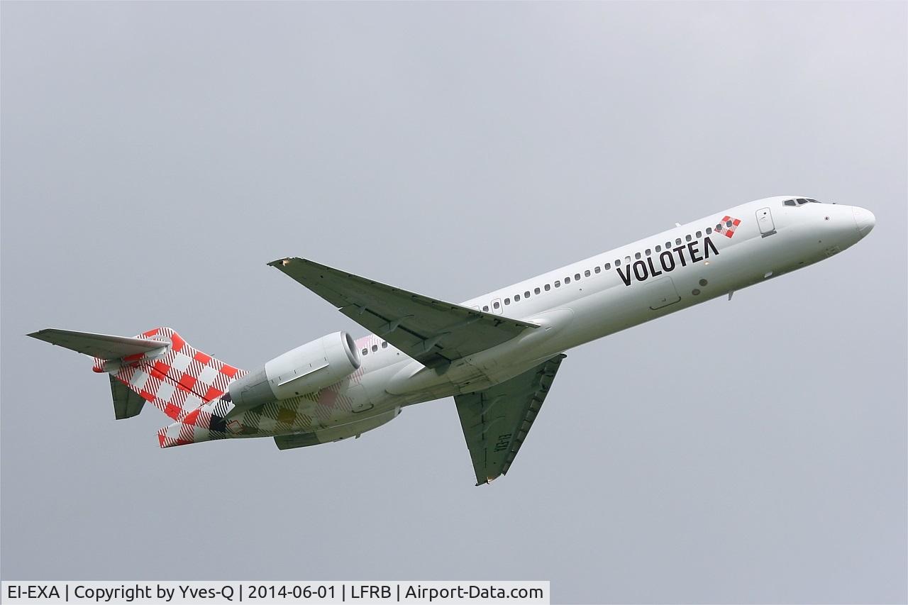 EI-EXA, 2003 Boeing 717-2BL C/N 55172, Boeing 717-2BL, Take off rwy 07R, Brest-Bretagne Airport (LFRB-BES)