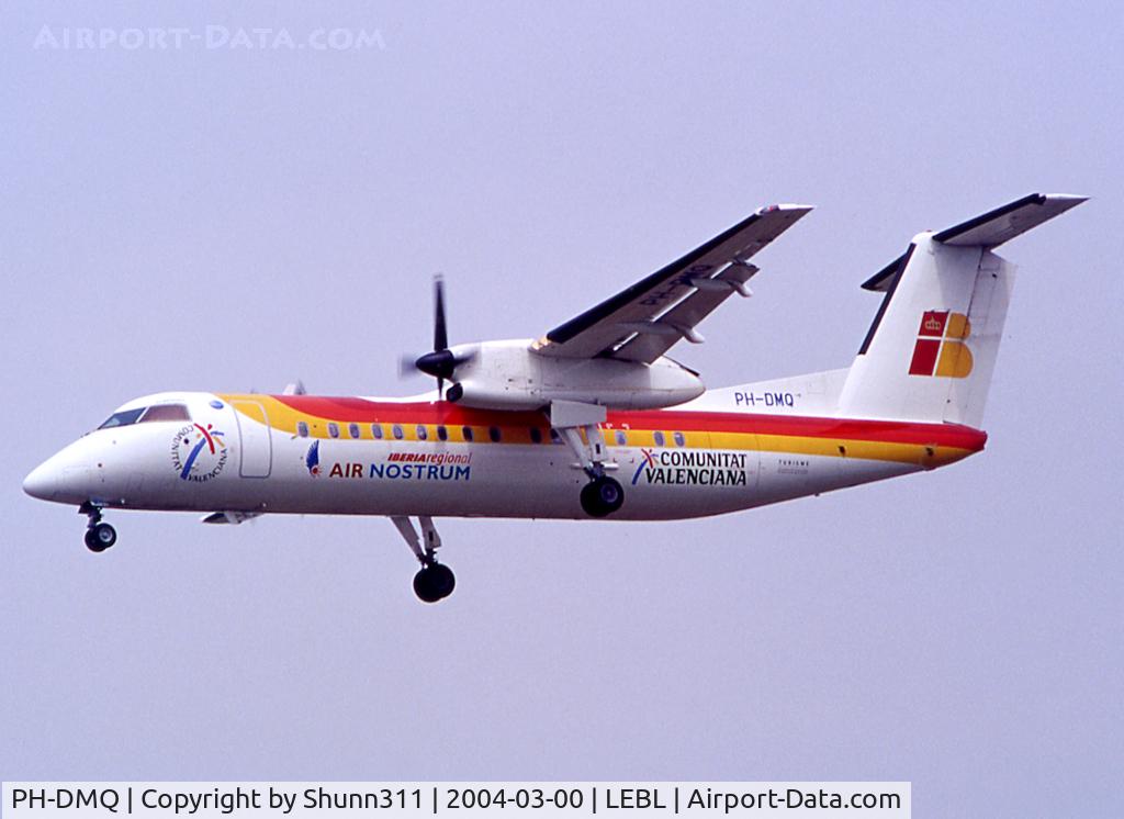 PH-DMQ, 2000 De Havilland Canada DHC-8-315Q Dash 8 C/N 567, Landing rwy 25