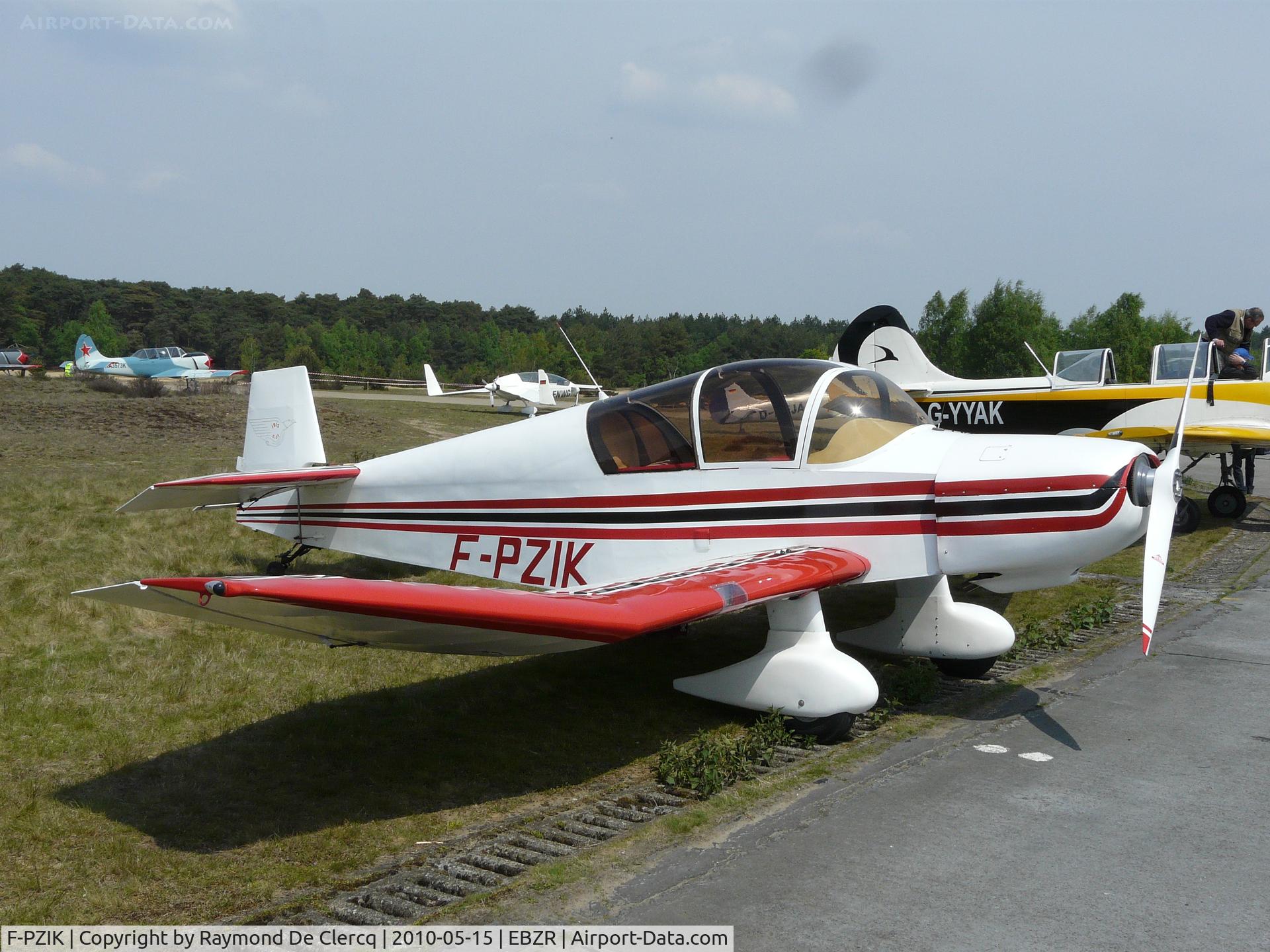 F-PZIK, Délémontez-Desjardins D01 Ibis C/N D-01, Chipmeet at Zoersel 2010.