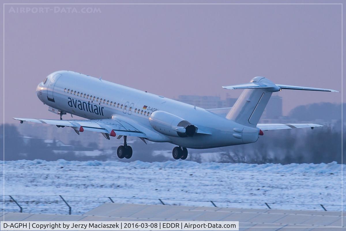 D-AGPH, 1990 Fokker 100 (F-28-0100) C/N 11308, 1990 Fokker 100 (F-28-0100