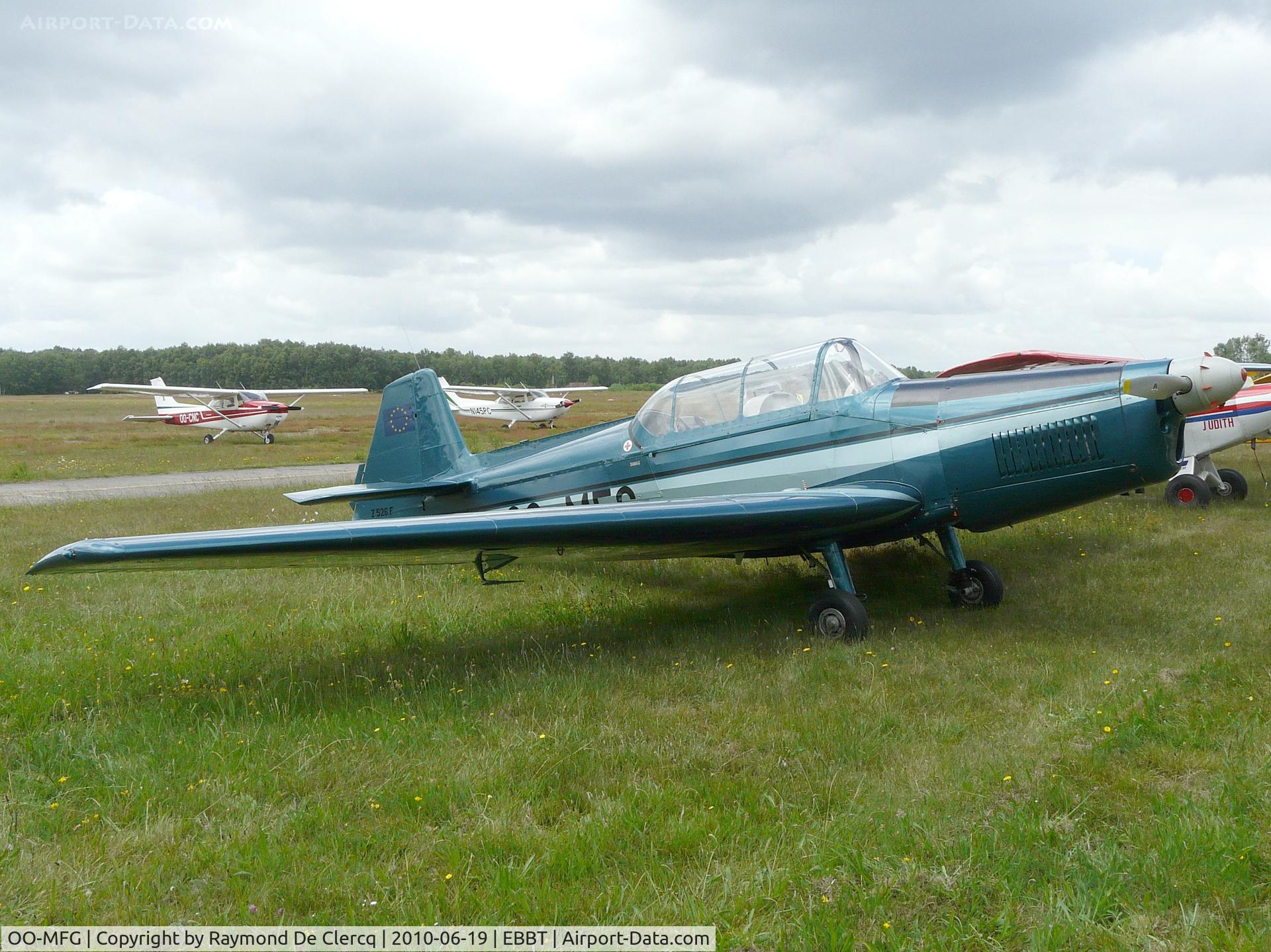 OO-MFG, 1973 Zlin Z-526F Trener Master C/N 1266, 100 years Brasschaat.