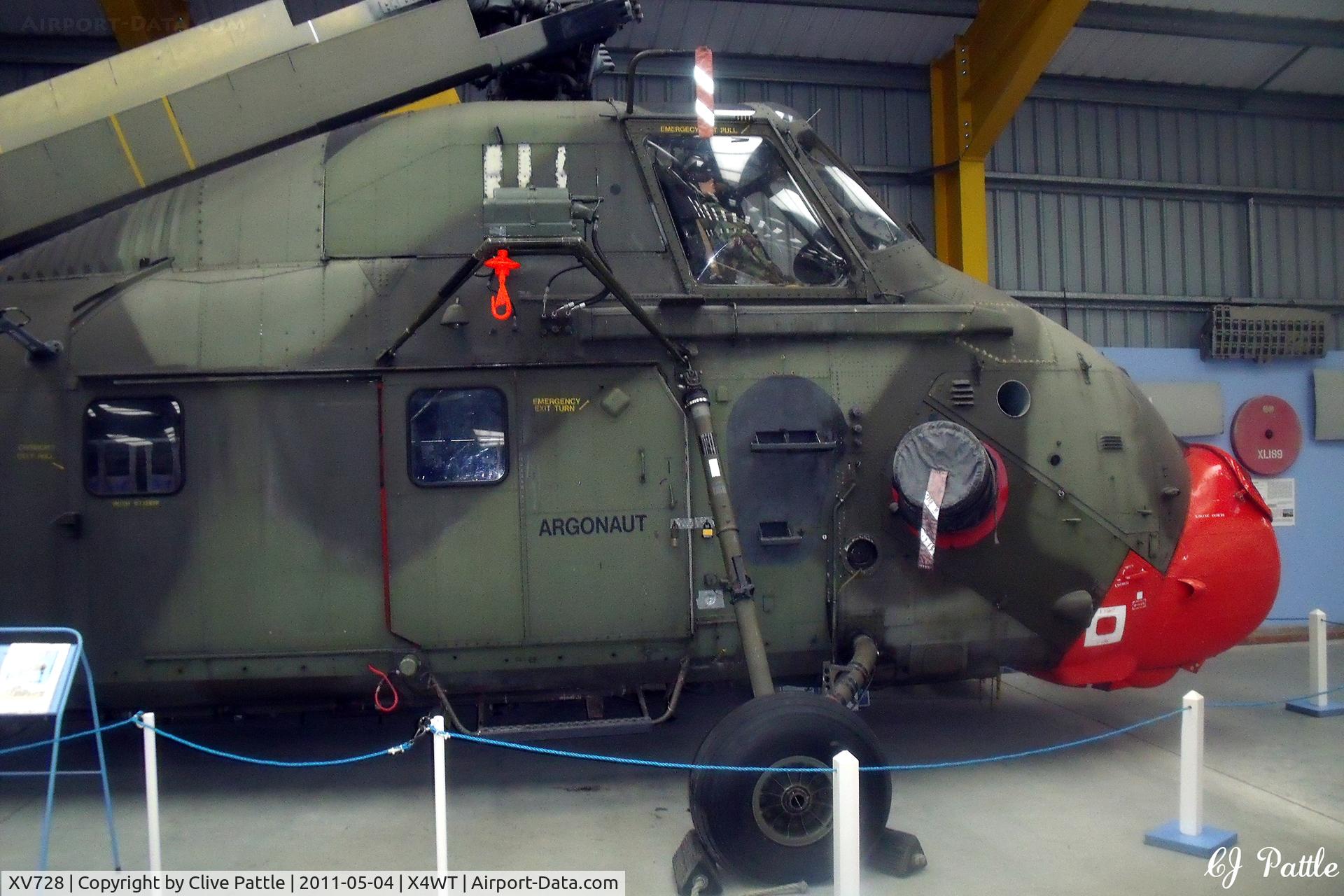 XV728, 1968 Westland Wessex HC.2 C/N WA623, On display at the Newark Air Museum, Winthorpe, Nottinghamshire. X4WT