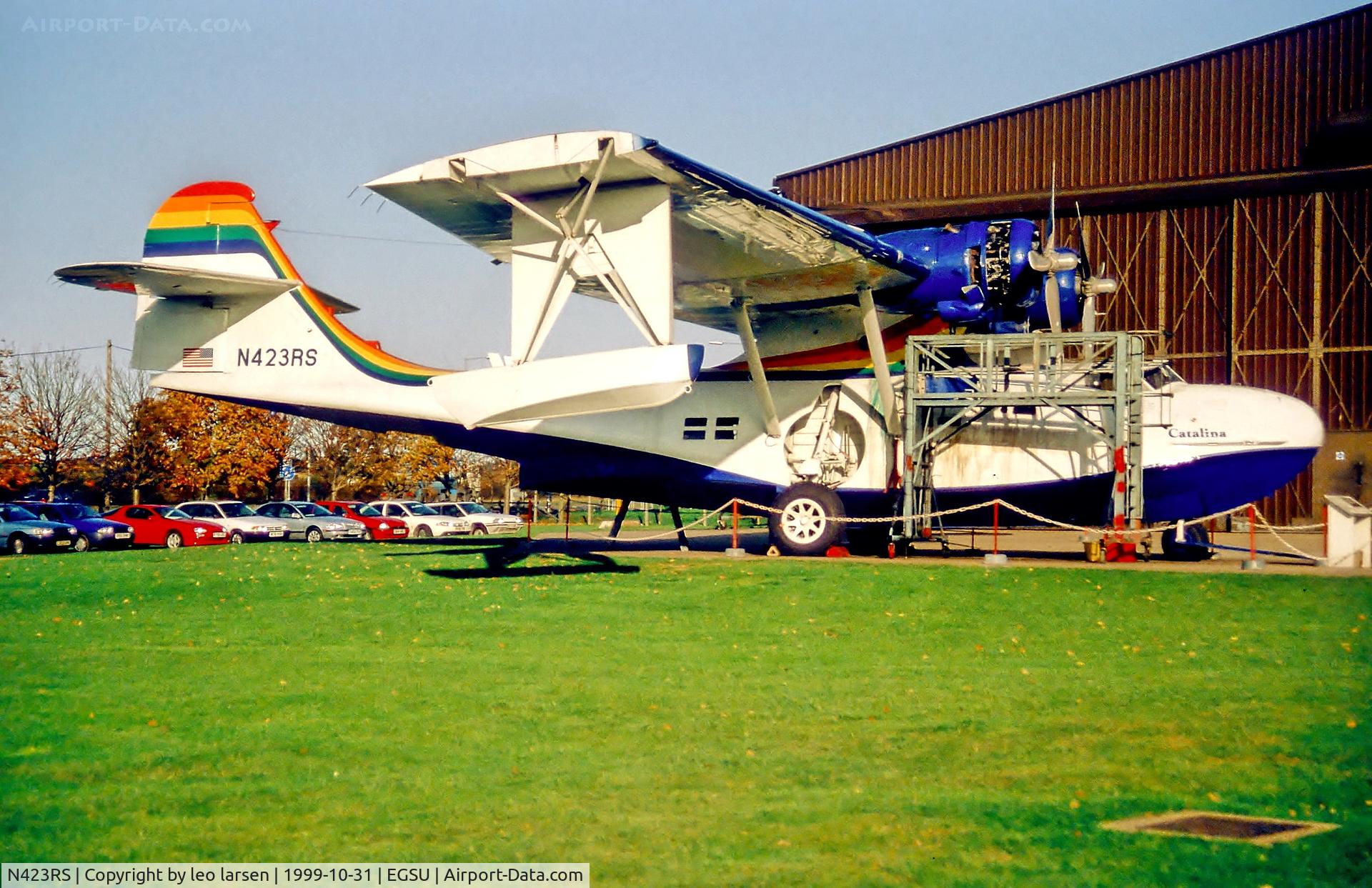 N423RS, 1941 Consolidated Vultee PBY-5A C/N 48423 (1785), Duxford 31.10.99