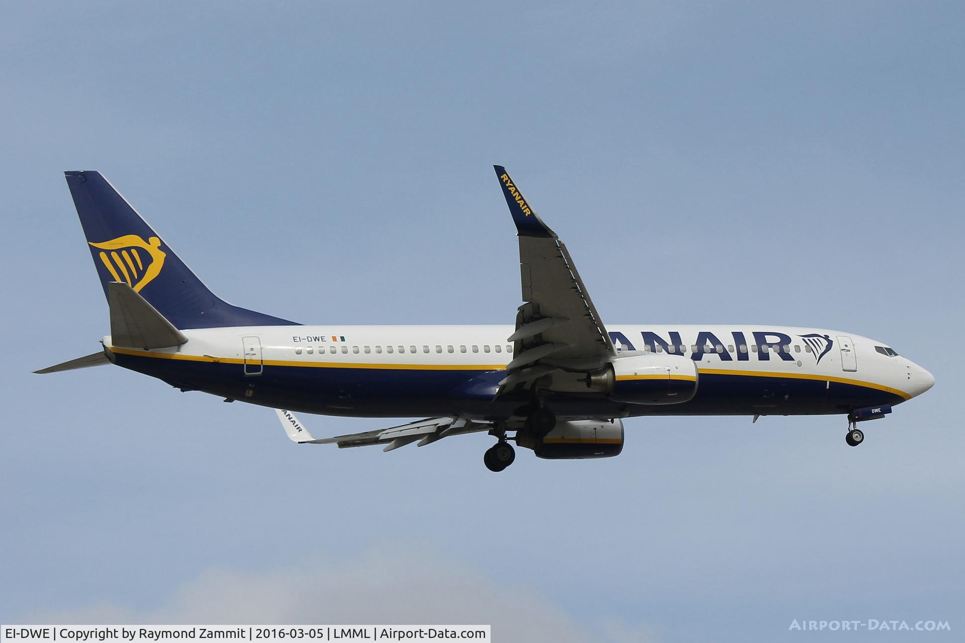 EI-DWE, 2007 Boeing 737-8AS C/N 36074, B737-800 EI-DWE Ryanair