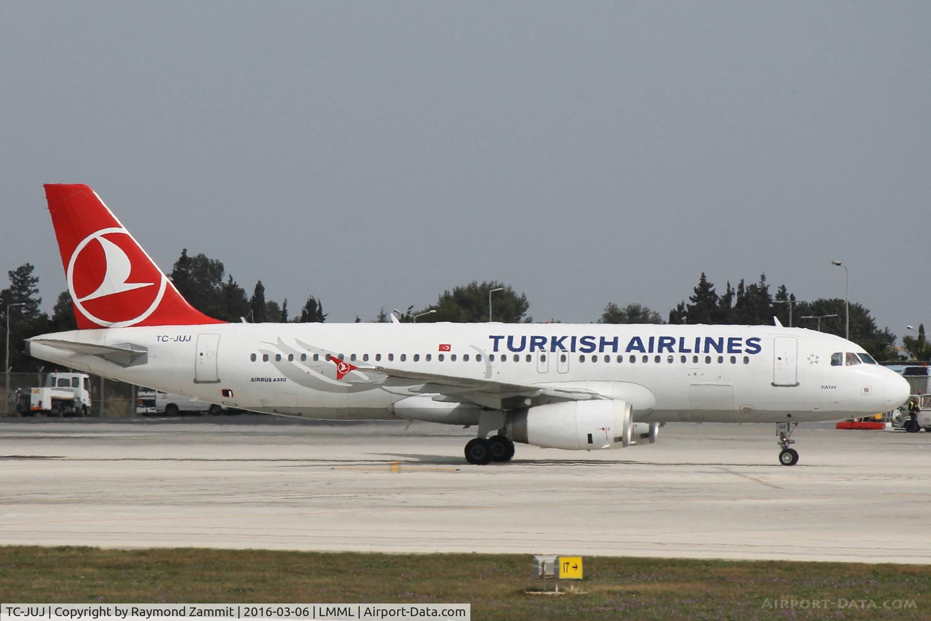 TC-JUJ, 2005 Airbus A320-232 C/N 2522, A320 TC-JUJ Turkish Airlines
