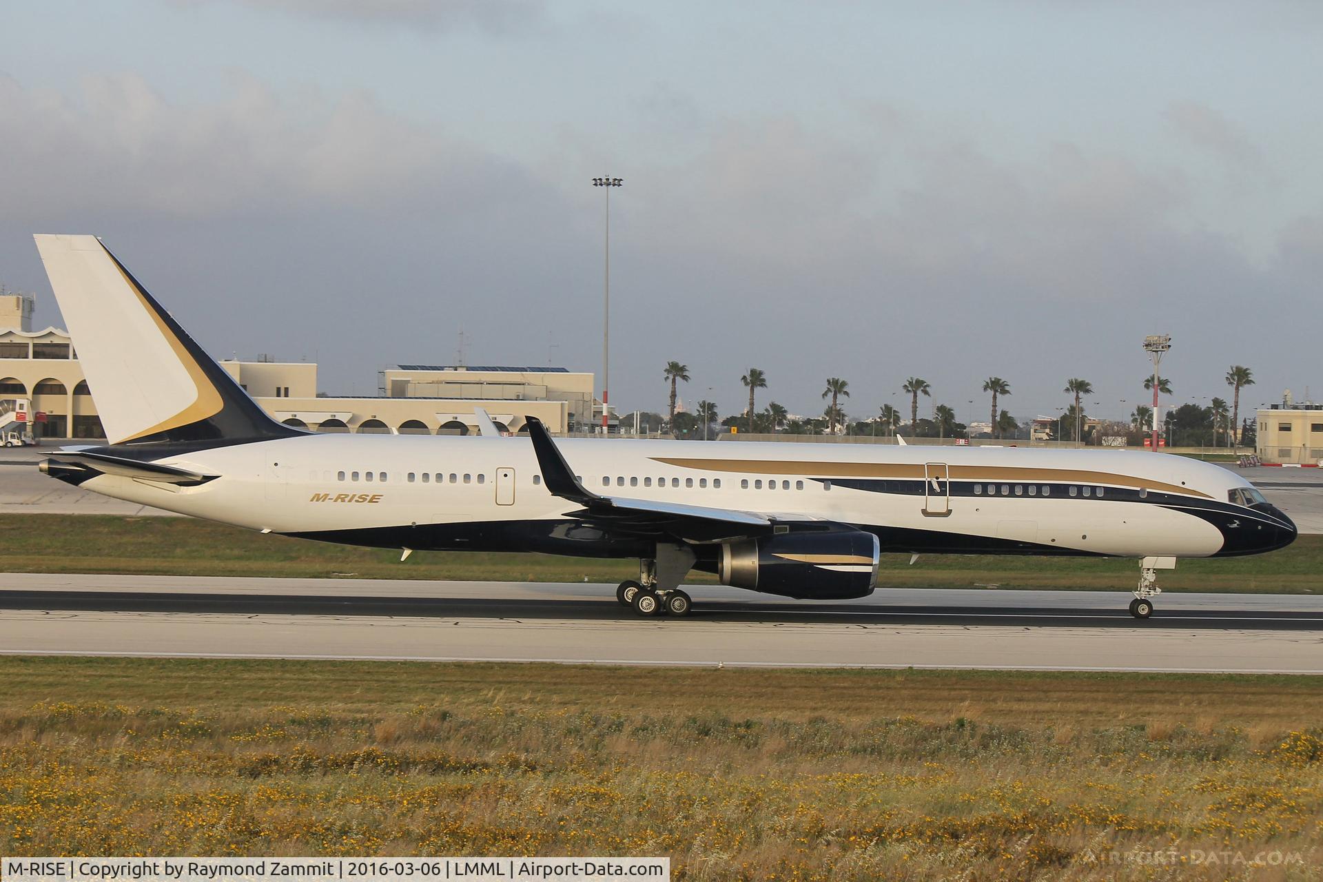 M-RISE, 1995 Boeing 757-23N C/N 27972, B757 M-RISE Talos Aviation