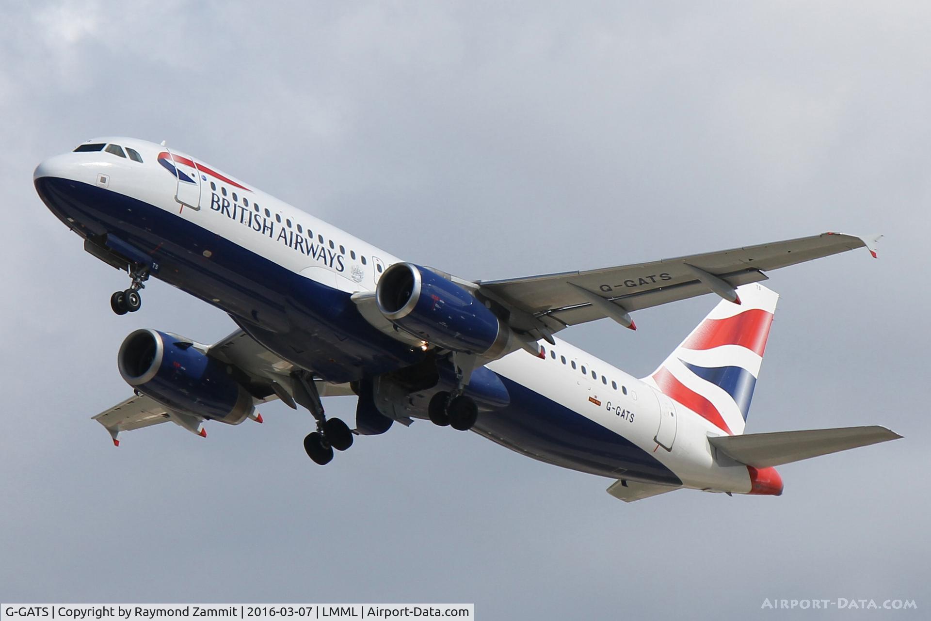 G-GATS, 2002 Airbus A320-214 C/N 1672, A320 G-GATS British Airways