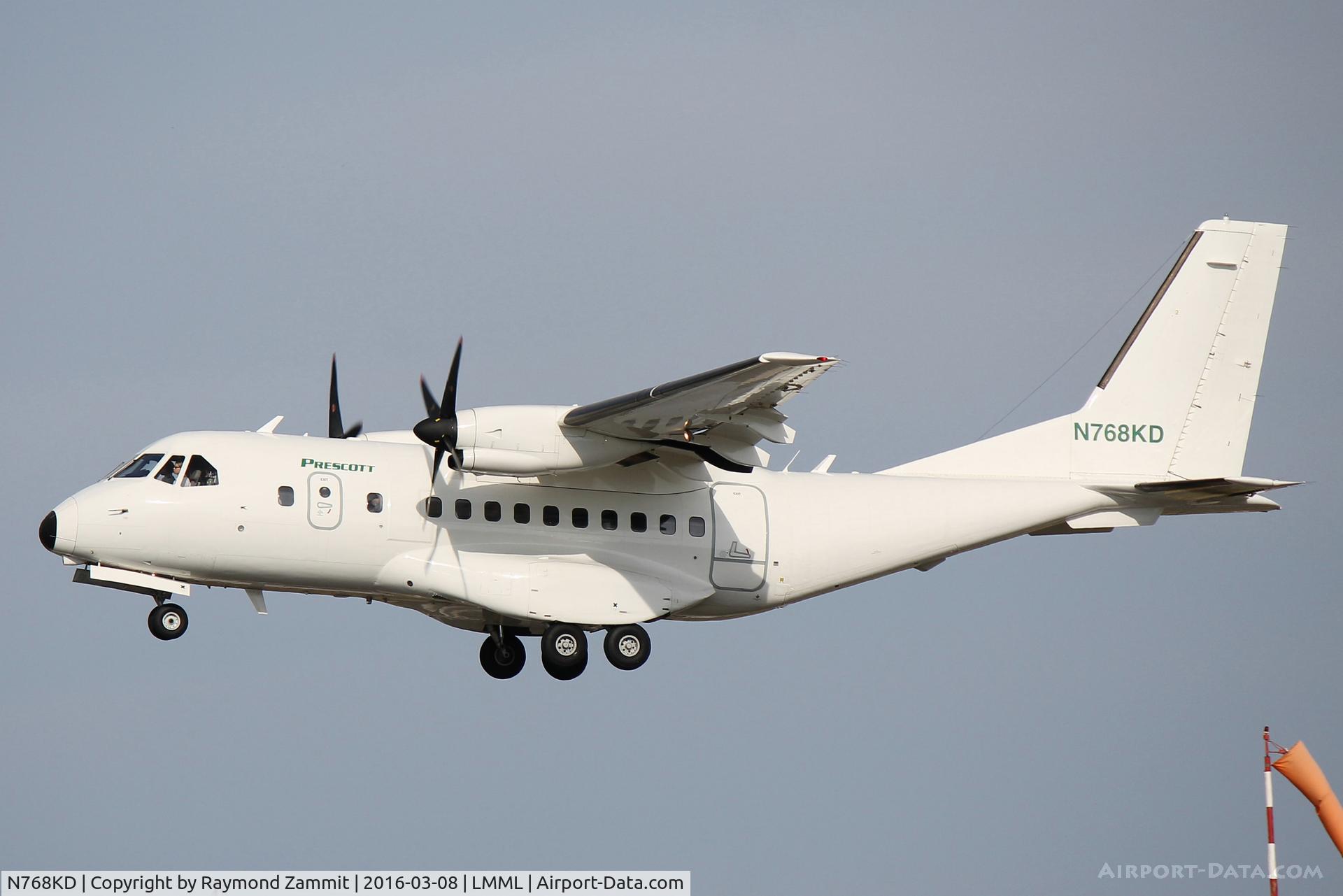 N768KD, 2008 CASA CN-235-300 C/N C182, CASA CN-235 N768KD Prescott Support