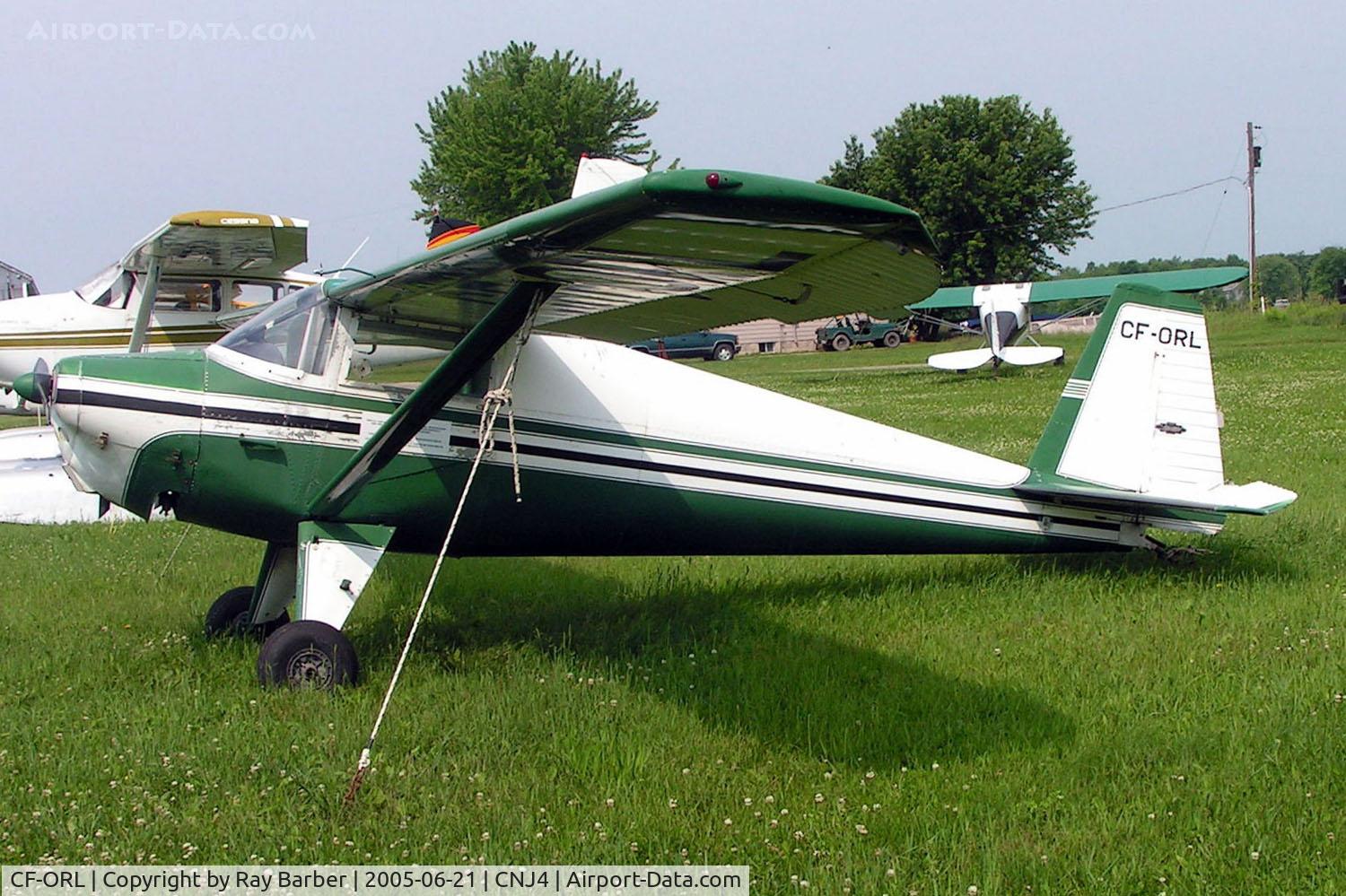 CF-ORL, 1948 Luscombe 8AX C/N 6370X, Luscombe 8A Silvaire [6370] Orillia~C 21/06/2005