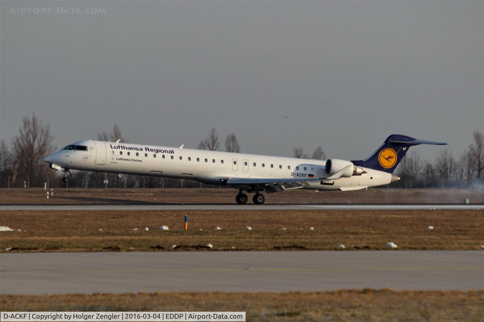 D-ACKF, 2006 Bombardier CRJ-900LR (CL-600-2D24) C/N 15083, Arrival from DUS....
