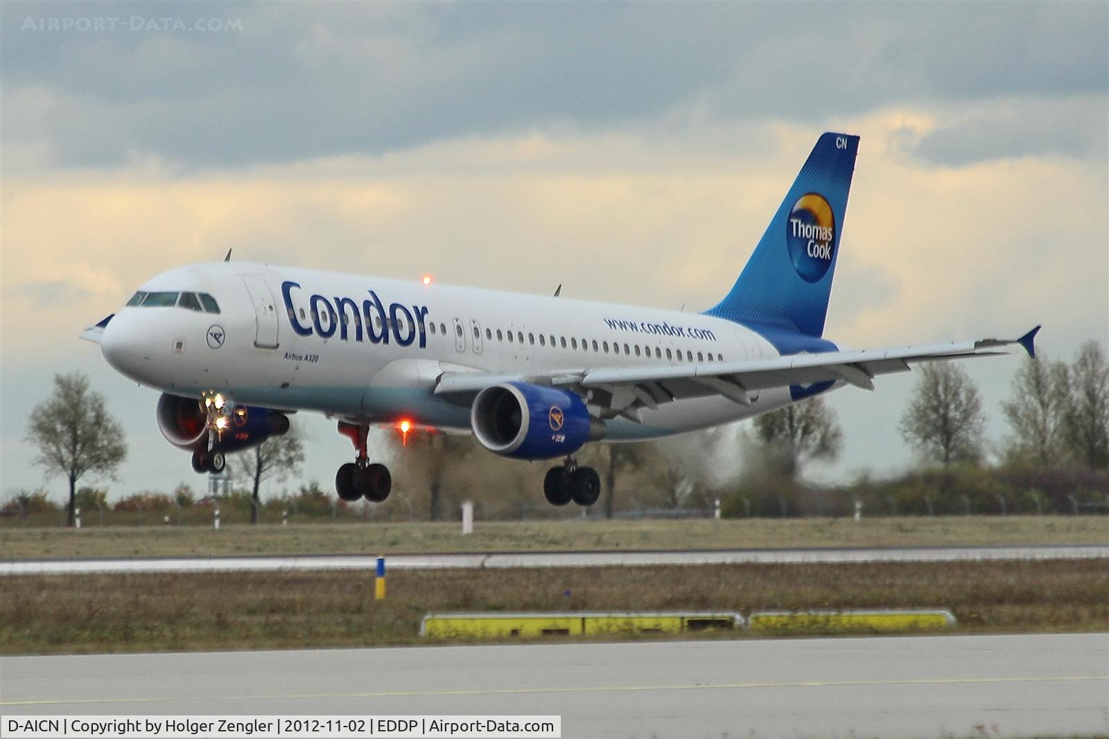 D-AICN, 2003 Airbus A320-214 C/N 1968, Arrival on rwy 26R.....
