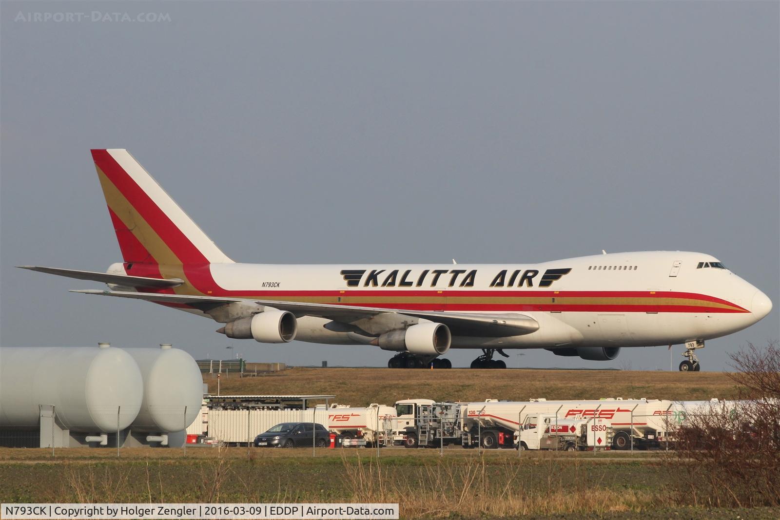 N793CK, 1987 Boeing 747-222B C/N 23736, Passing petrol station on the way to apron 1 west....