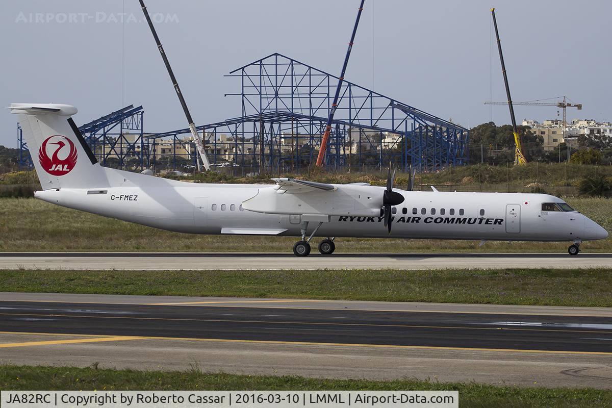 JA82RC, 2016 De Havilland Canada DHC-8-402Q Dash 8 Dash 8 C/N 4519, On delivery to Ryukyu Air Commuter via MLA. Runway 31 departure
