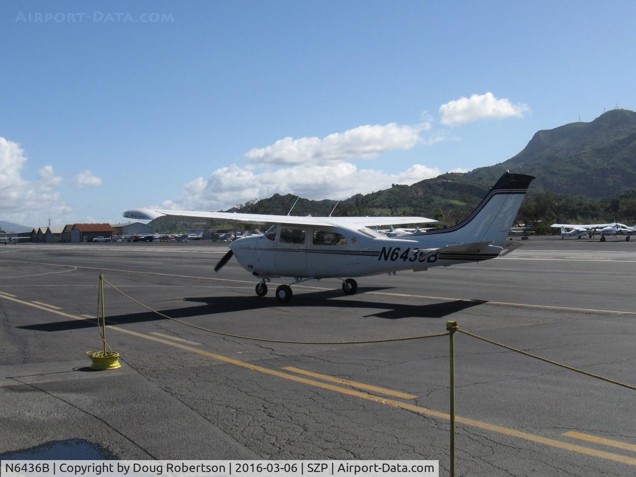 N6436B, 1978 Cessna T210M Turbo Centurion C/N 21062763, 1978 Cessna T210M TURBO CENTURION, Continental TSIO-520-R 300 Hp max, 285 Hp continuous, taxi back